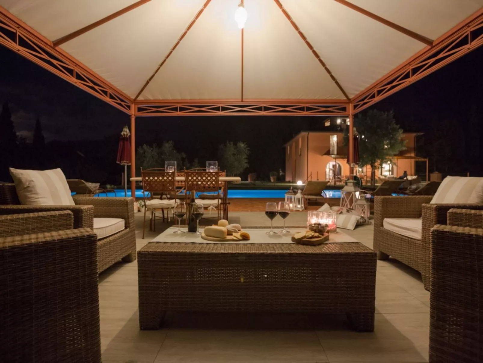 Villa mit privatem Pool zwischen Pisa und Volterra-Binnen