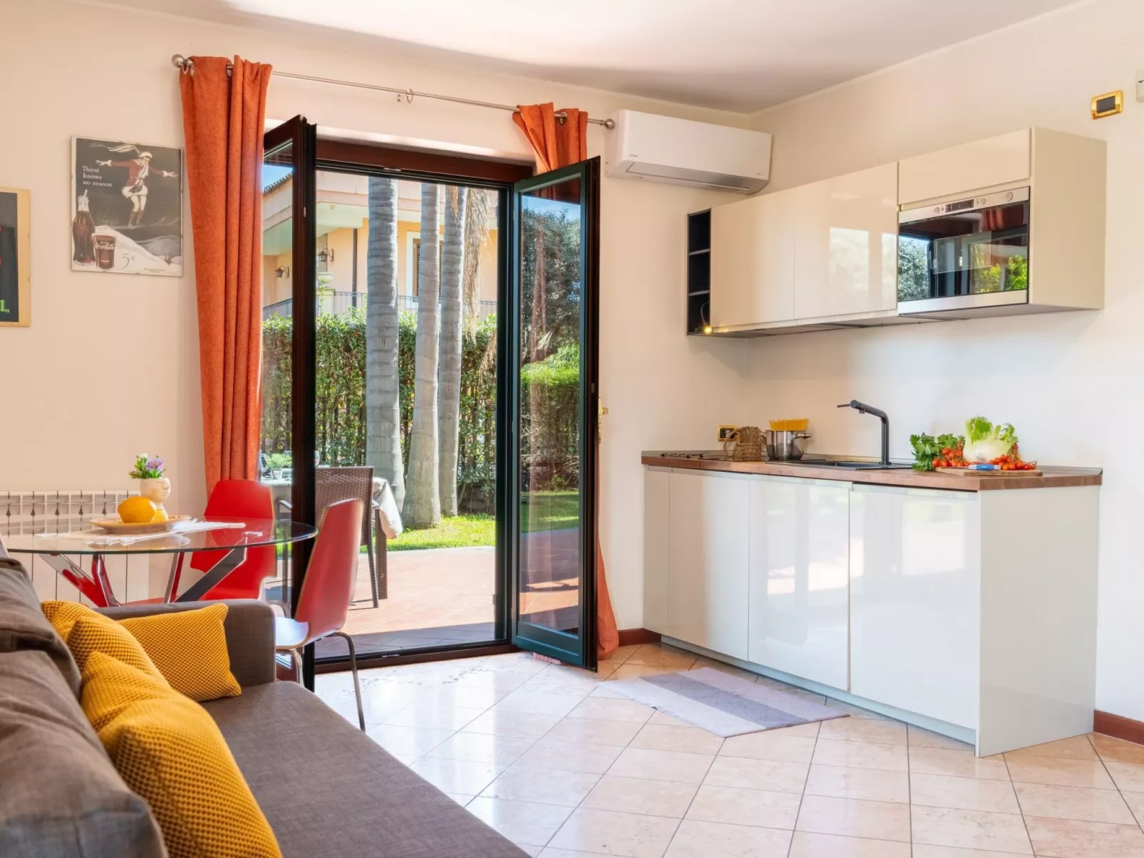 Ätna, Meer und Grün - Doppelzimmer-Binnen