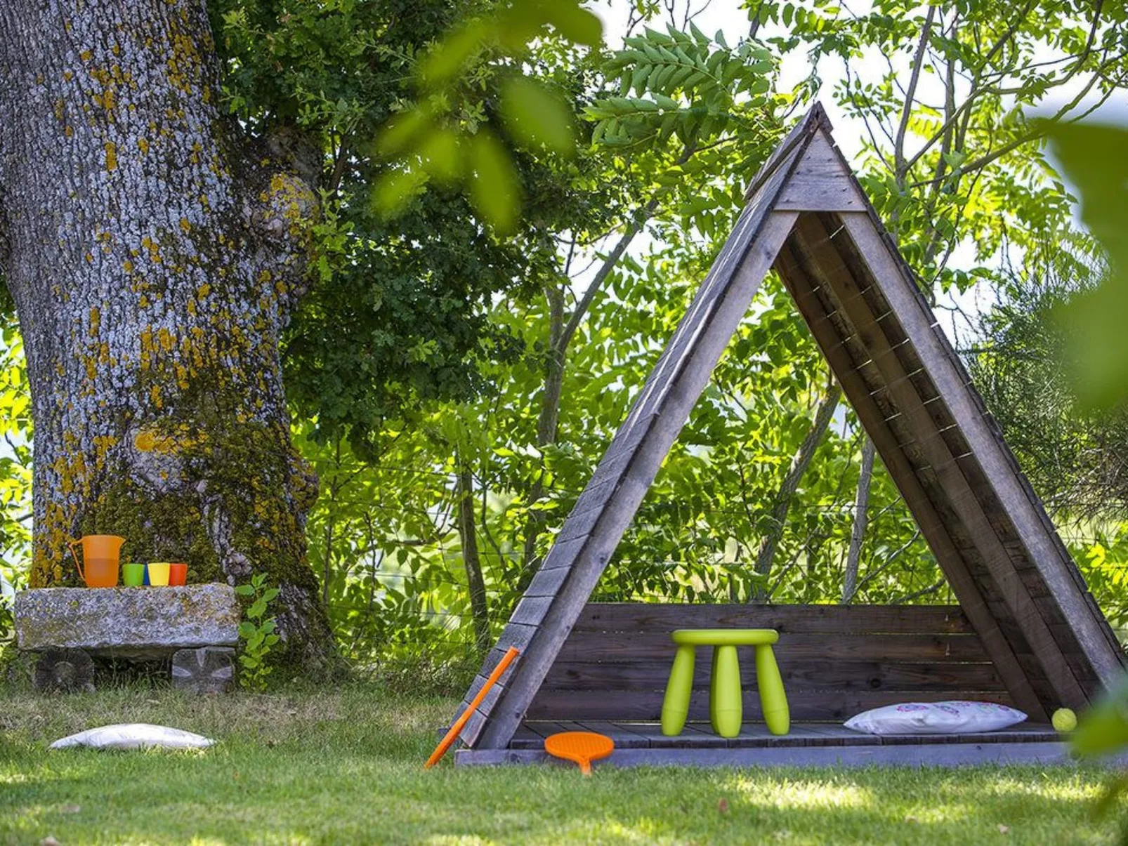 Ferienvilla 'Checello' mit privatem Pool-Buiten