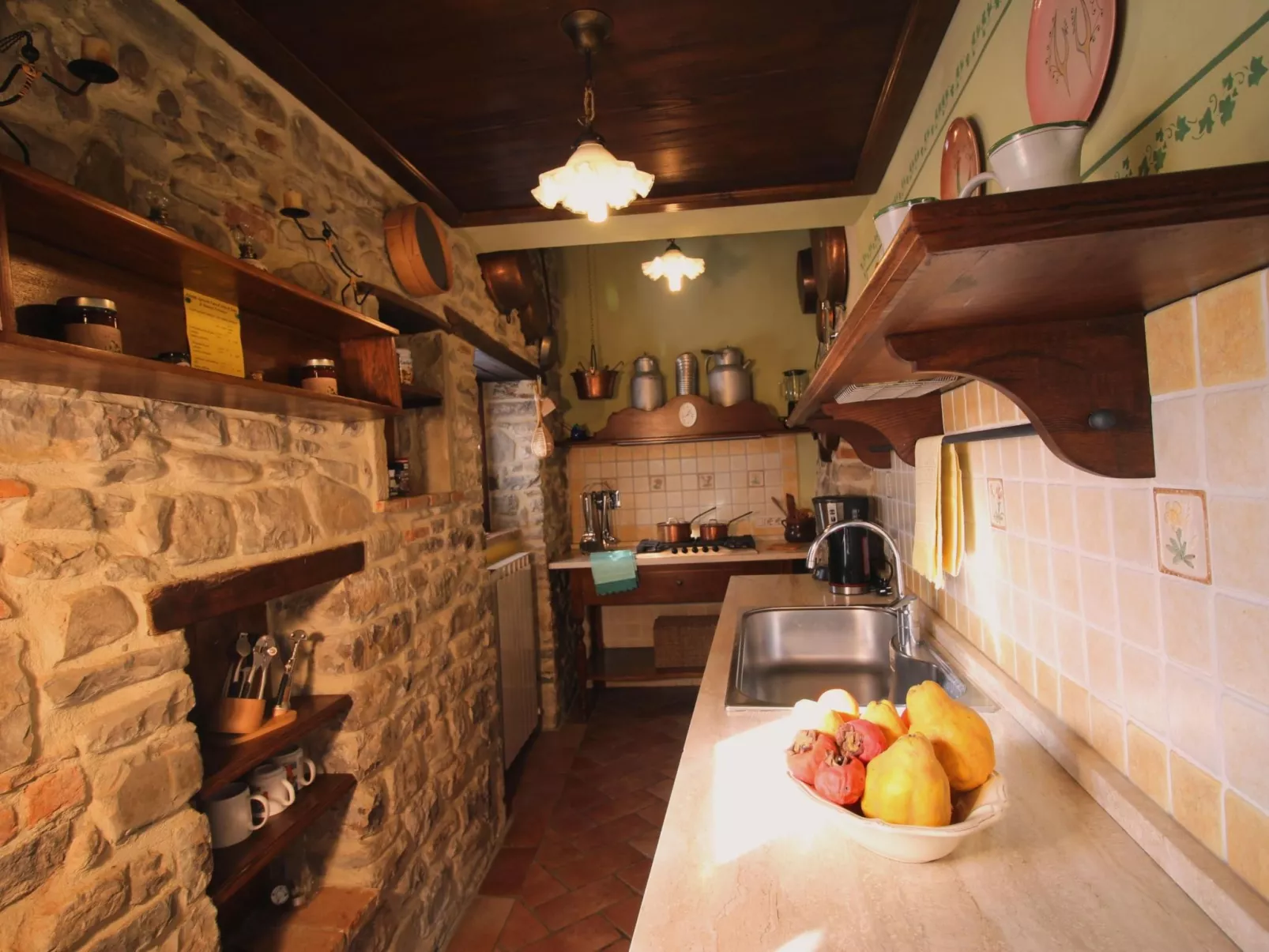 Landgut "Il Villino" mit Terrasse-Binnen