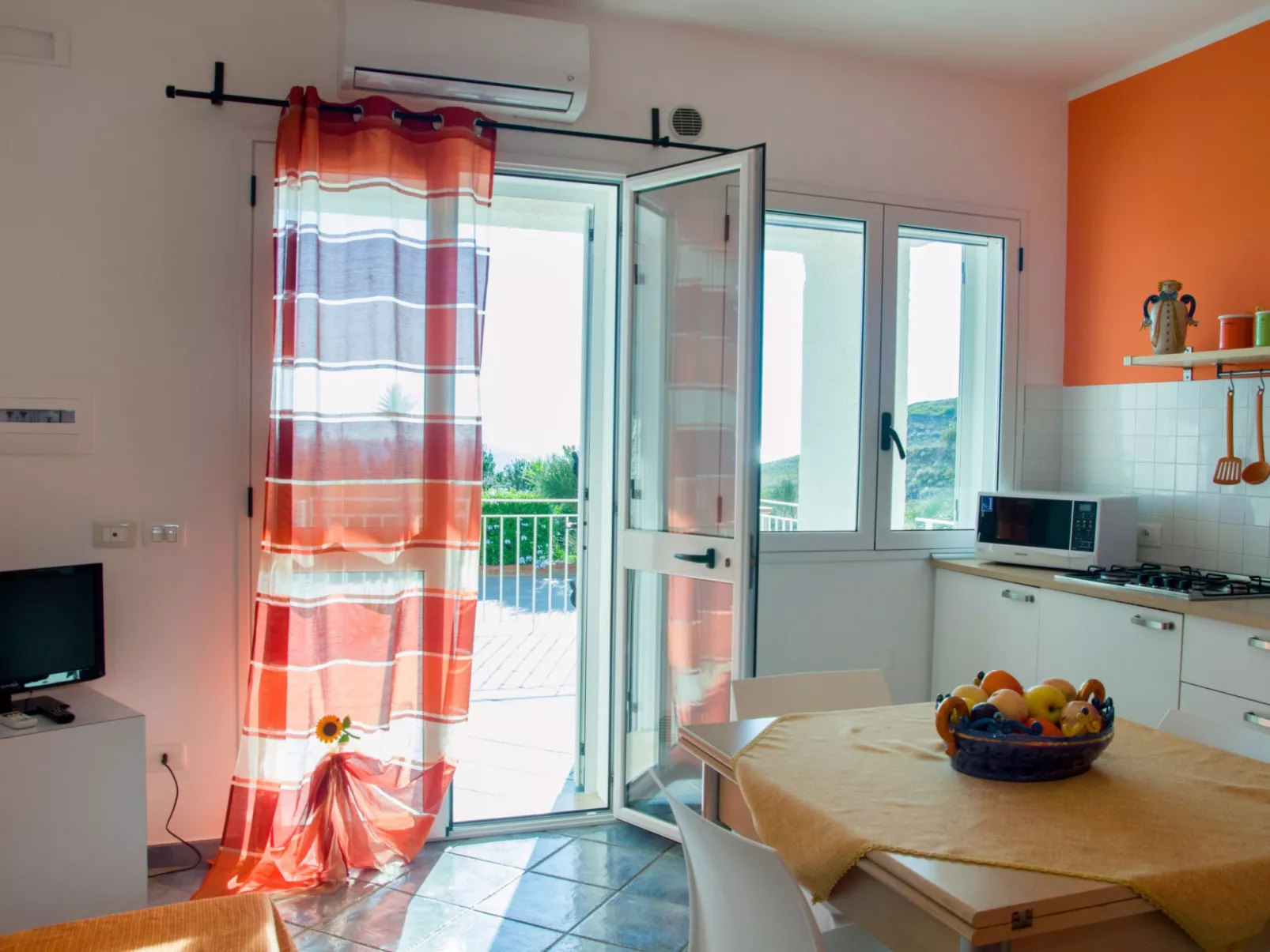 Appartement in Sciacca mit Terrasse und Grill und Meerblick-Binnen