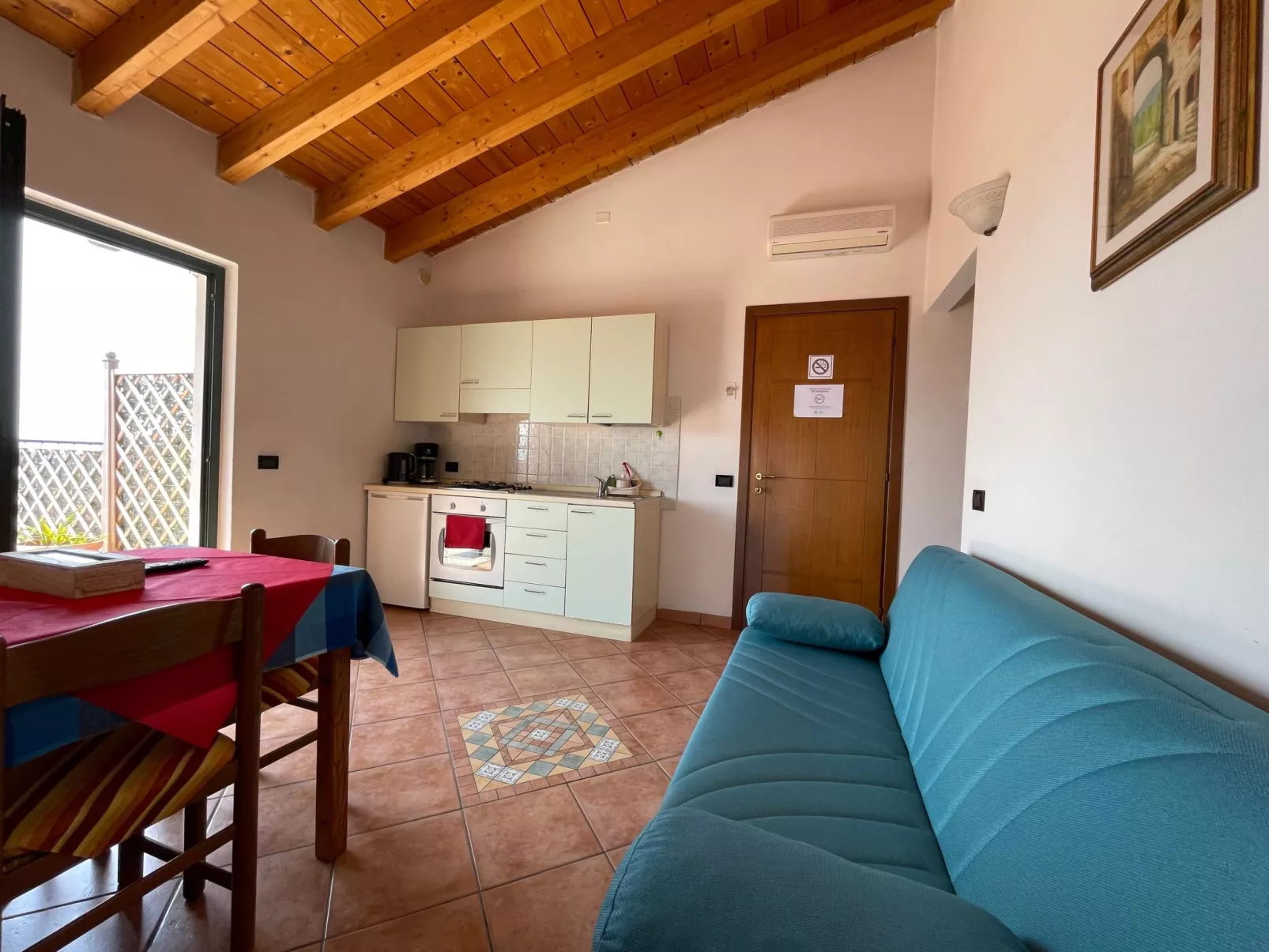 Wohnung in Solarolo mit privatem Parkplatz-Binnen