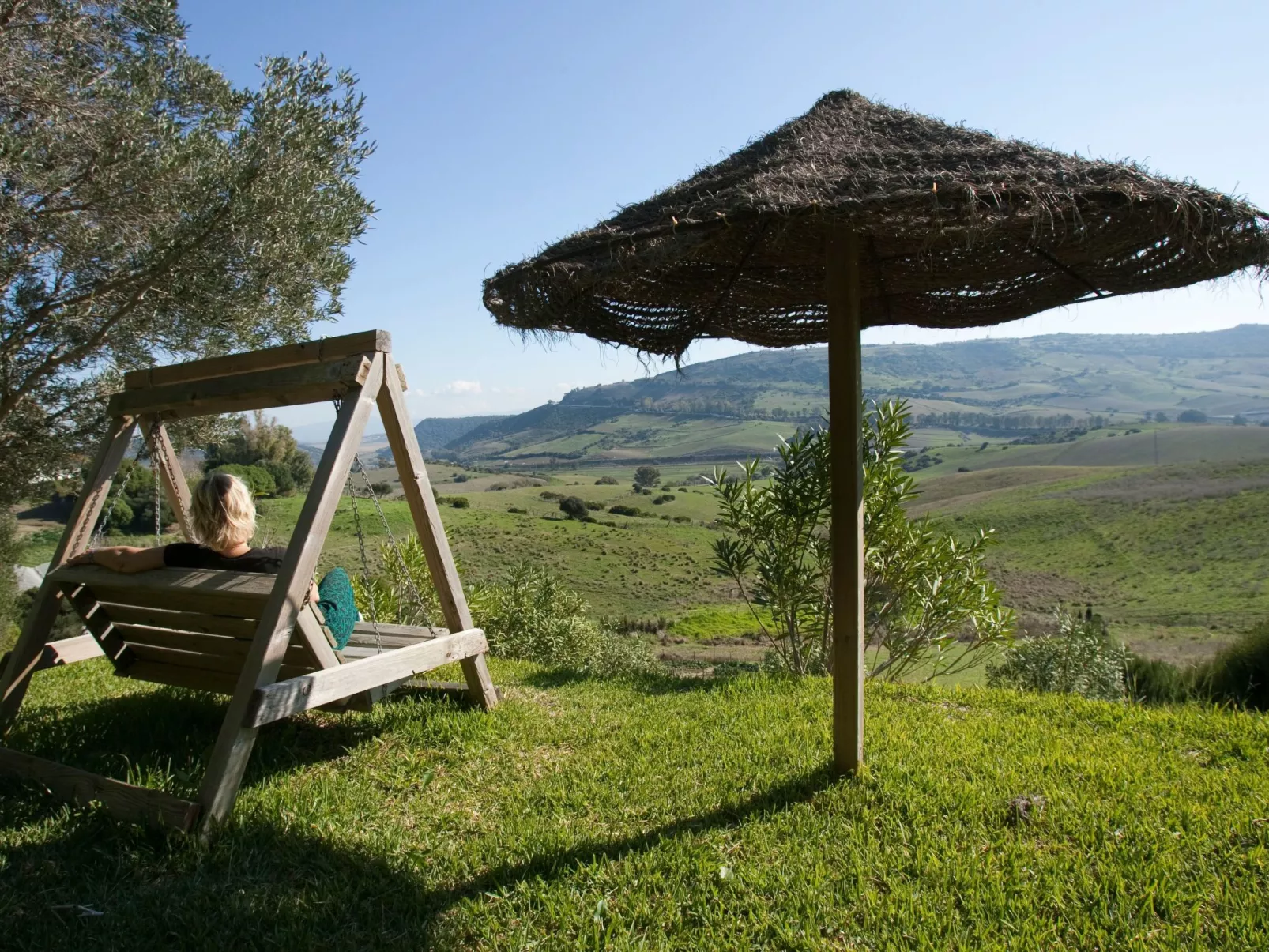 Landgut "Jacaranda" mit Terrasse-Buiten