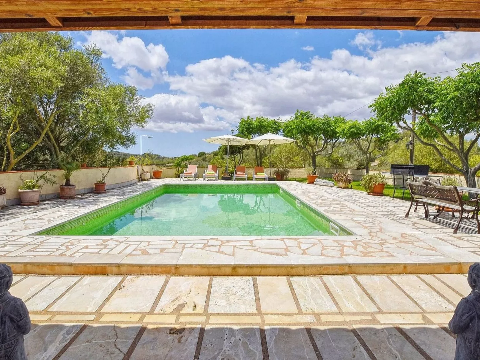 Finca Son Macia ruhige Lage Schwimmbad und Klimaanlage-Buiten