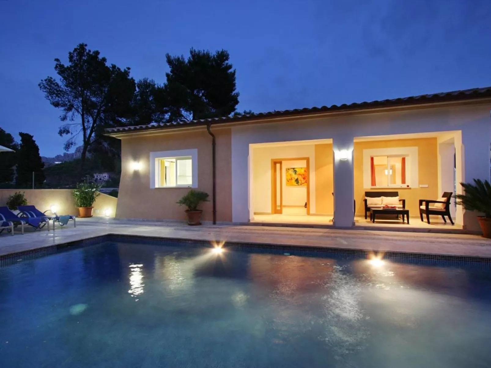 Villa Medina, Cala Sant Vicenç-Image-tags.info