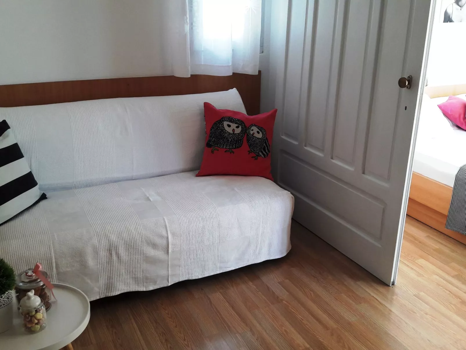 Mit Blick auf das Wasser