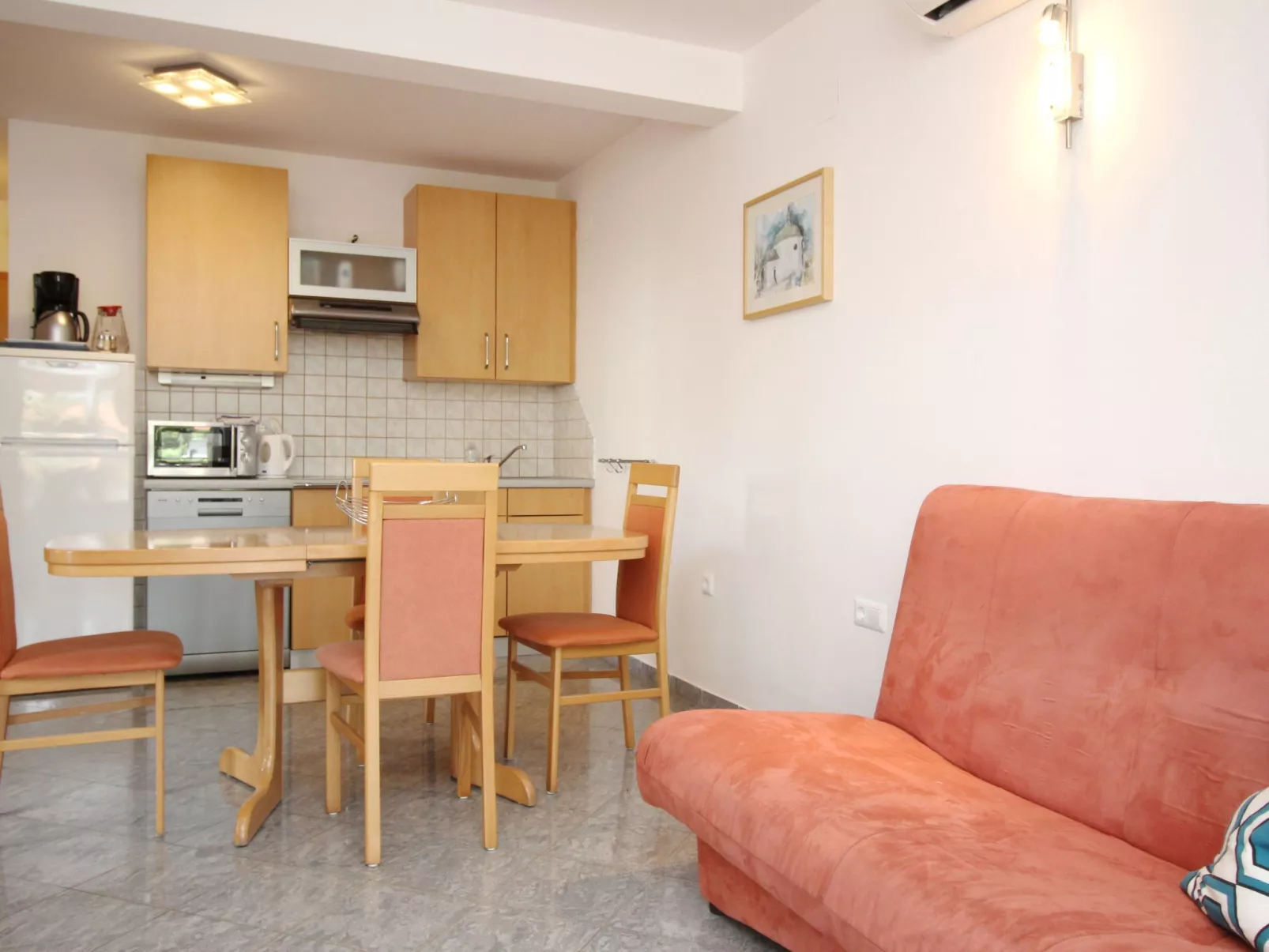 Appartement in Baška mit Eigener Terrasse-Binnen