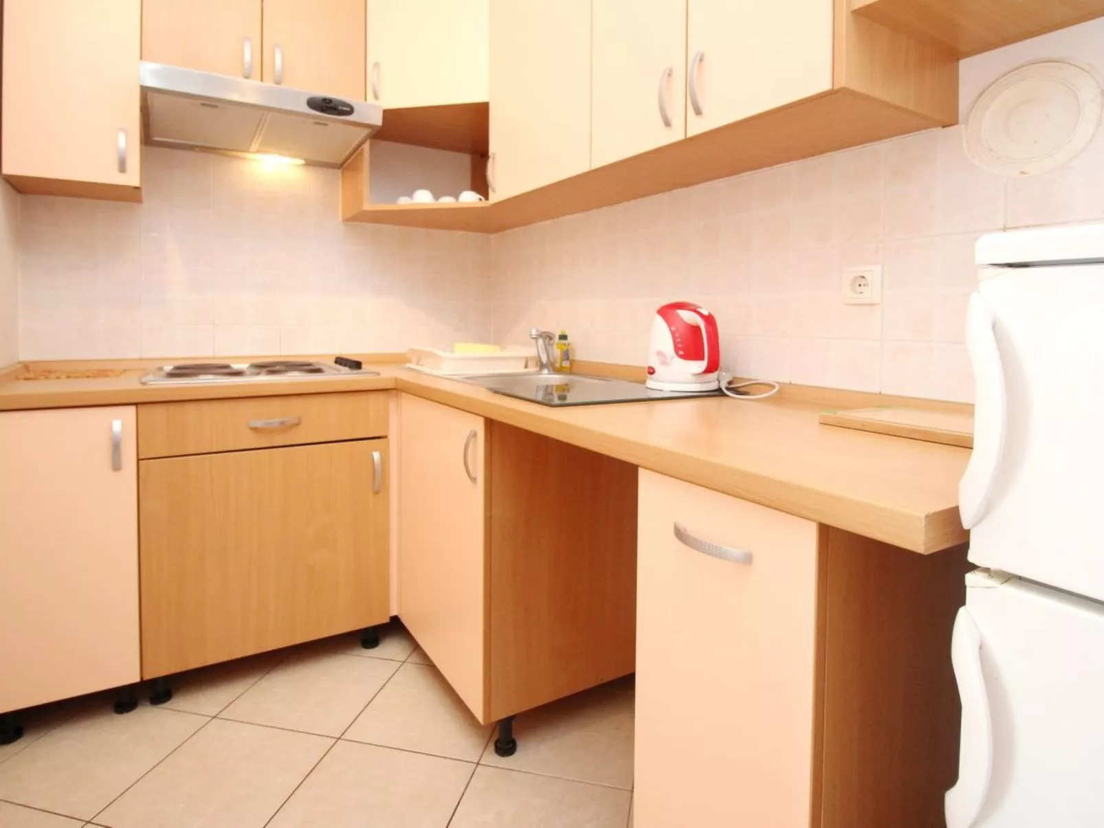 Charmantes Appartement in Baška mit Eigenem Balkon-Binnen