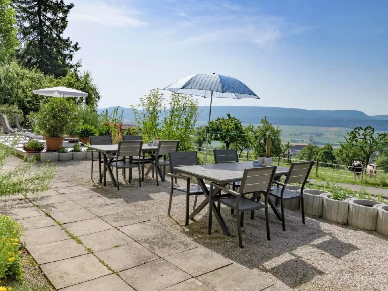 Berghof Hallau kleine Ferienwohnung-Buiten