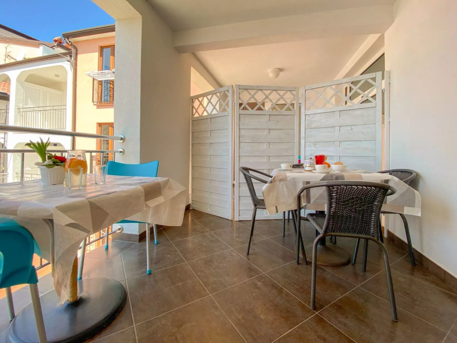 Gemütliches Appartement Libera direkt am Strand-Binnen