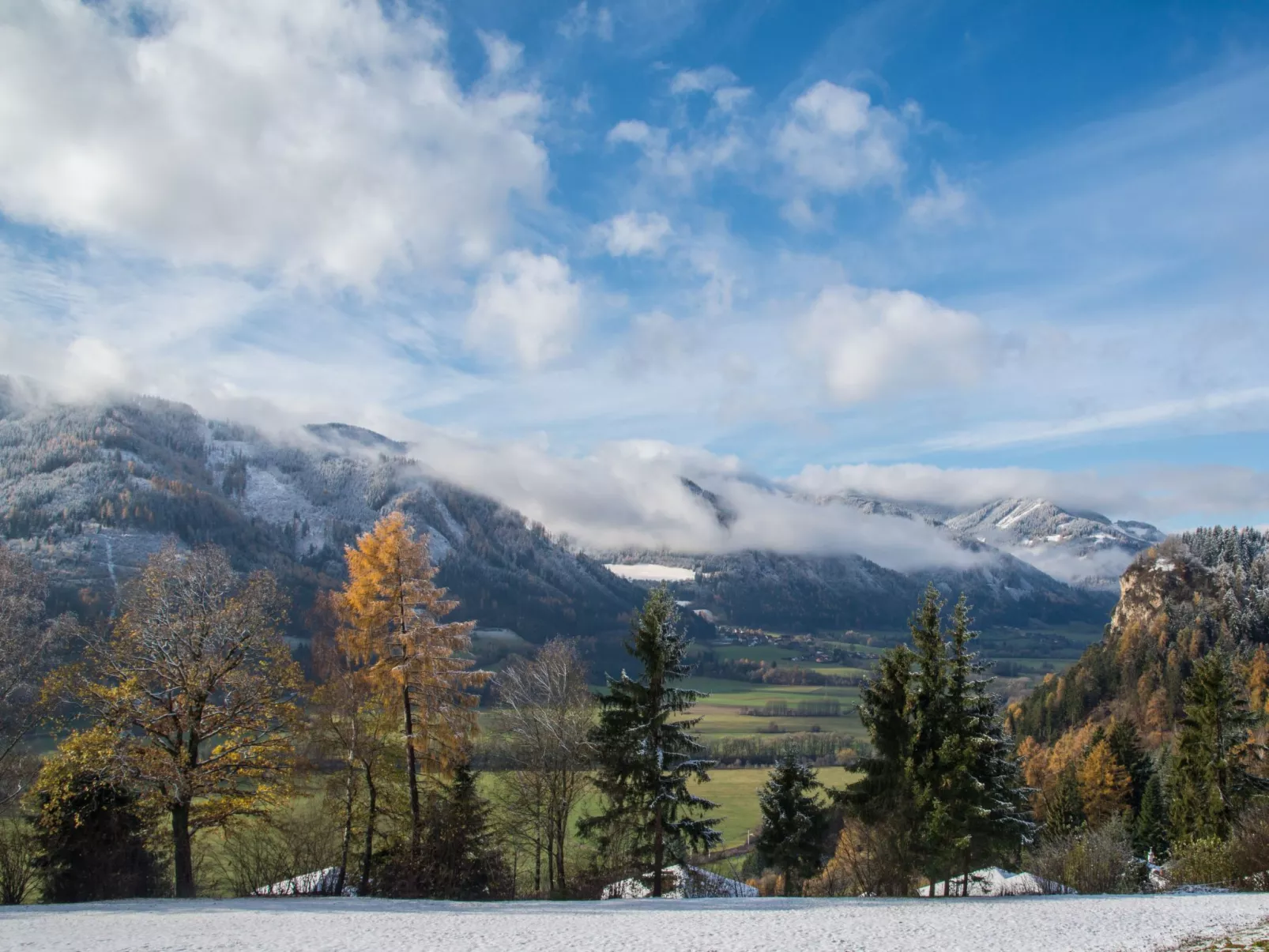 Moderne Wohnung in Pöls mit großer Terrasse-Buiten