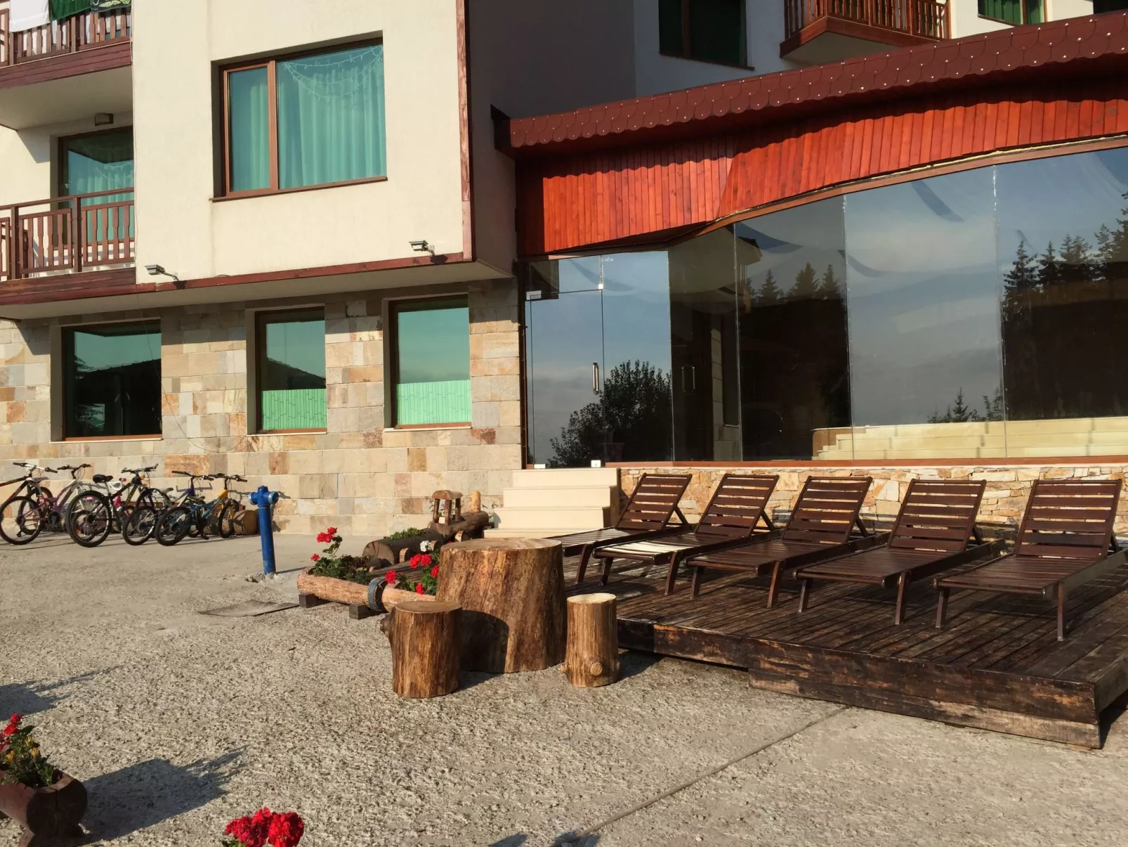 Mit Whirlpool - Buiten