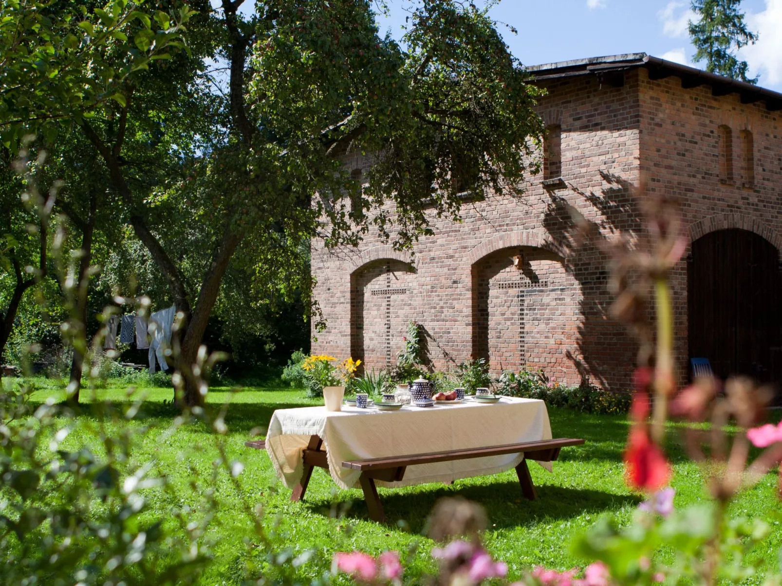 Für eine große Familie oder eine Gruppe von Freunden-Buiten