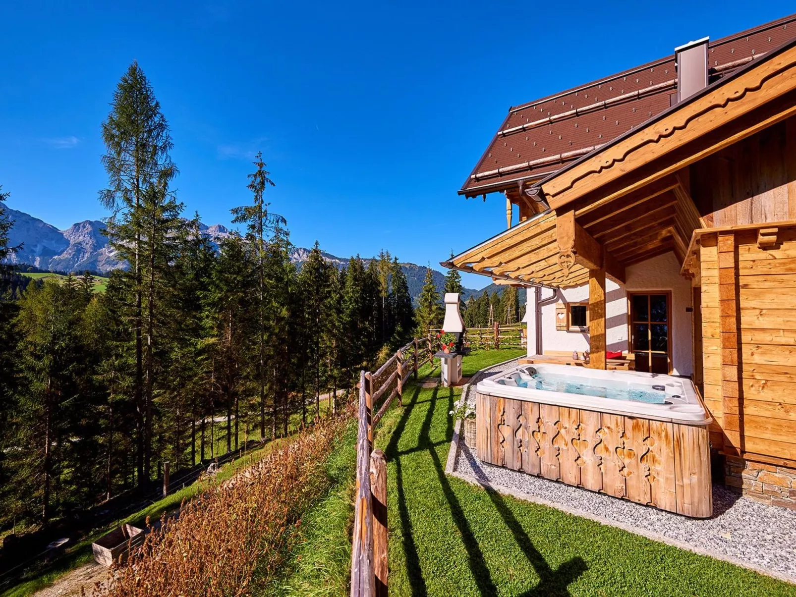 Chalet Almidylle in Sankt Martin am Tennengebirge-Buiten