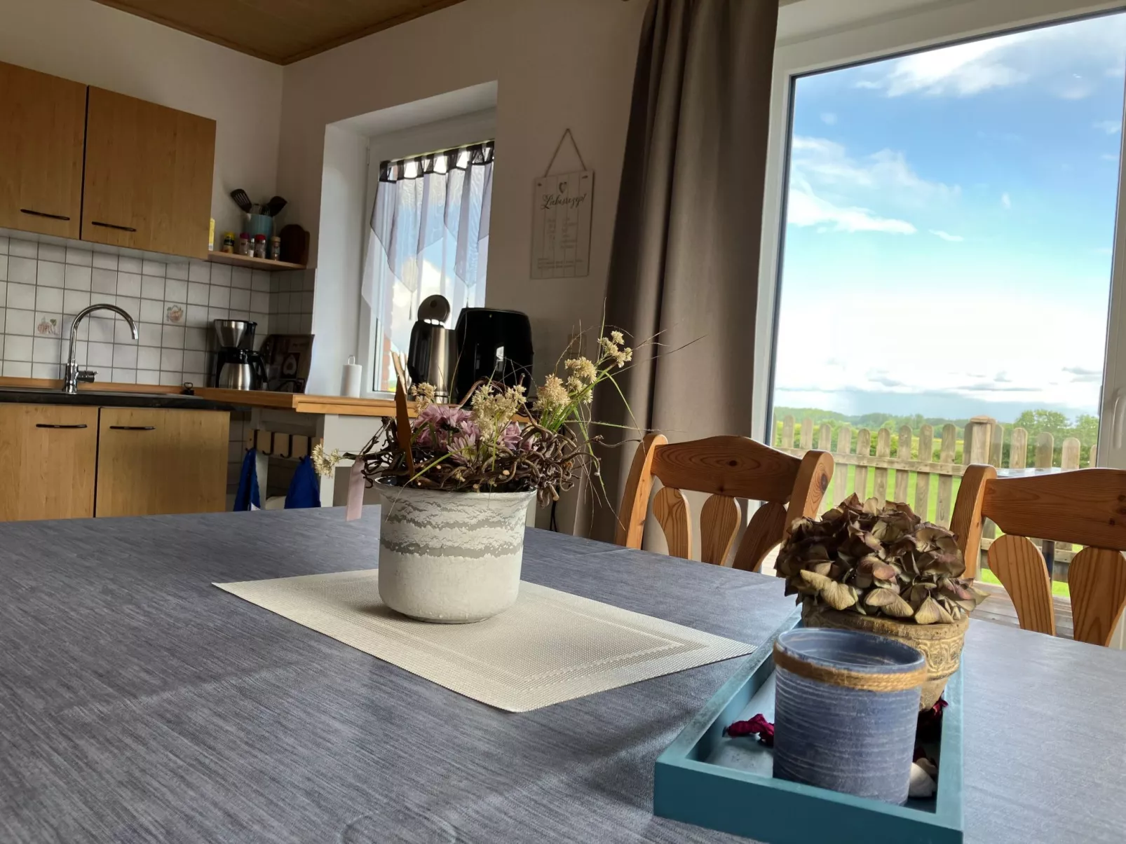 Haus mit Herz-Binnen