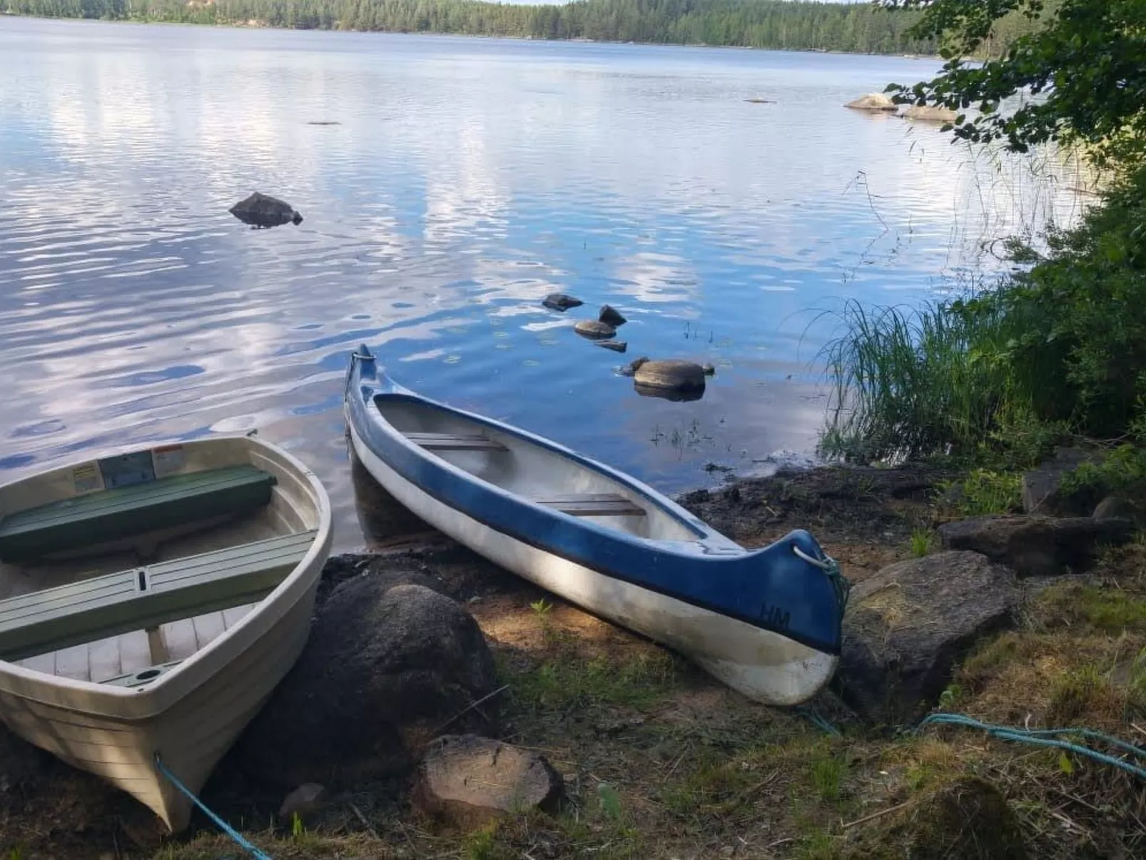 In Målilla Boote Sauna  See-Buiten