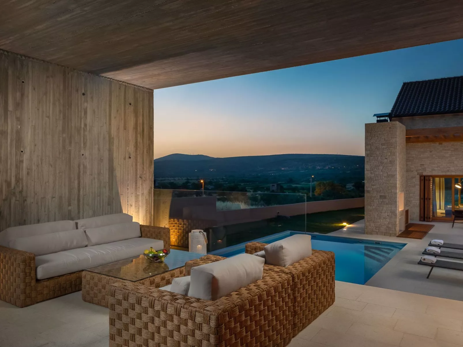 Villa Klang der Stille bei Sibenik-Binnen