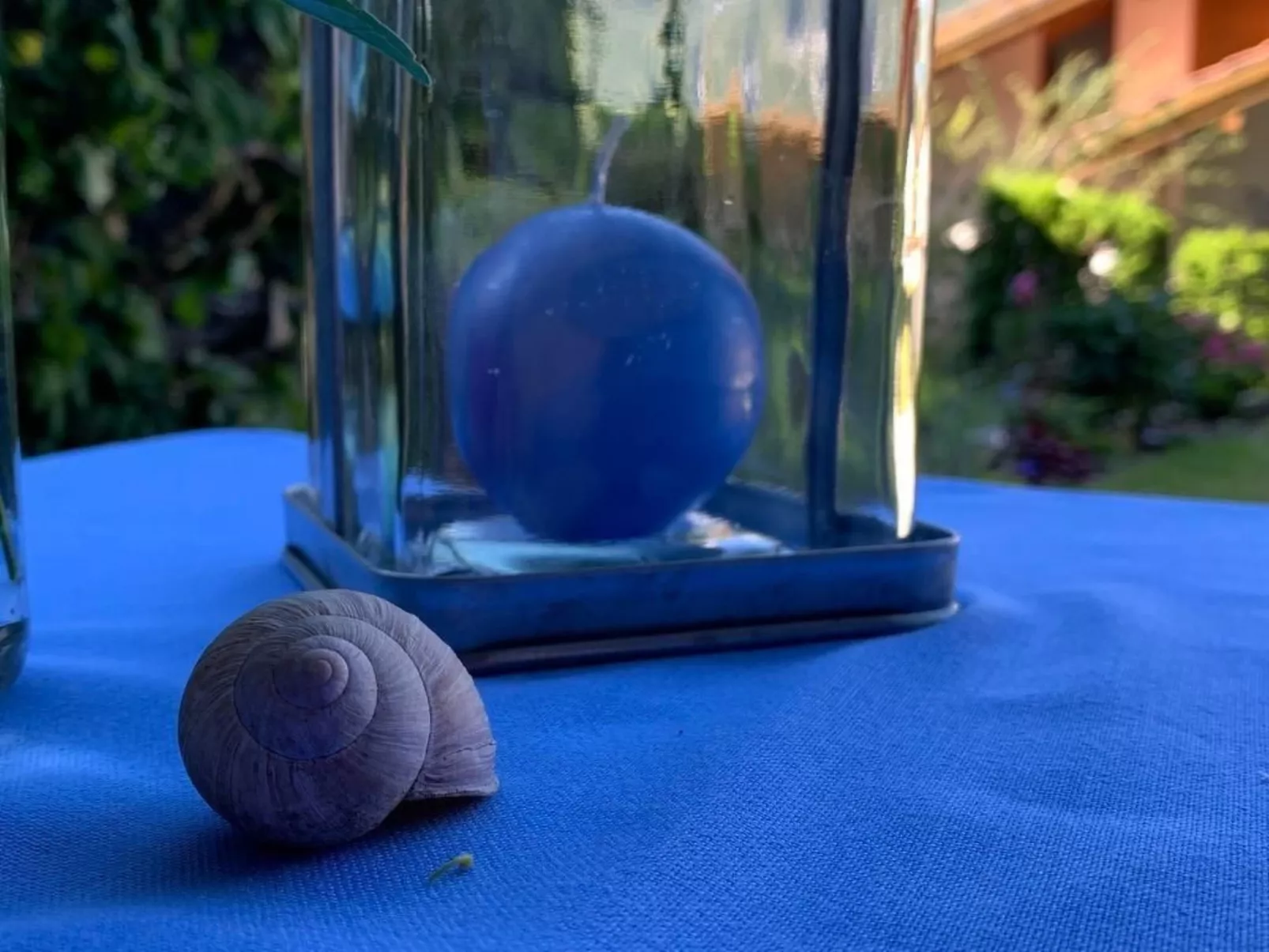 Sonnig und gemütlich-Buiten