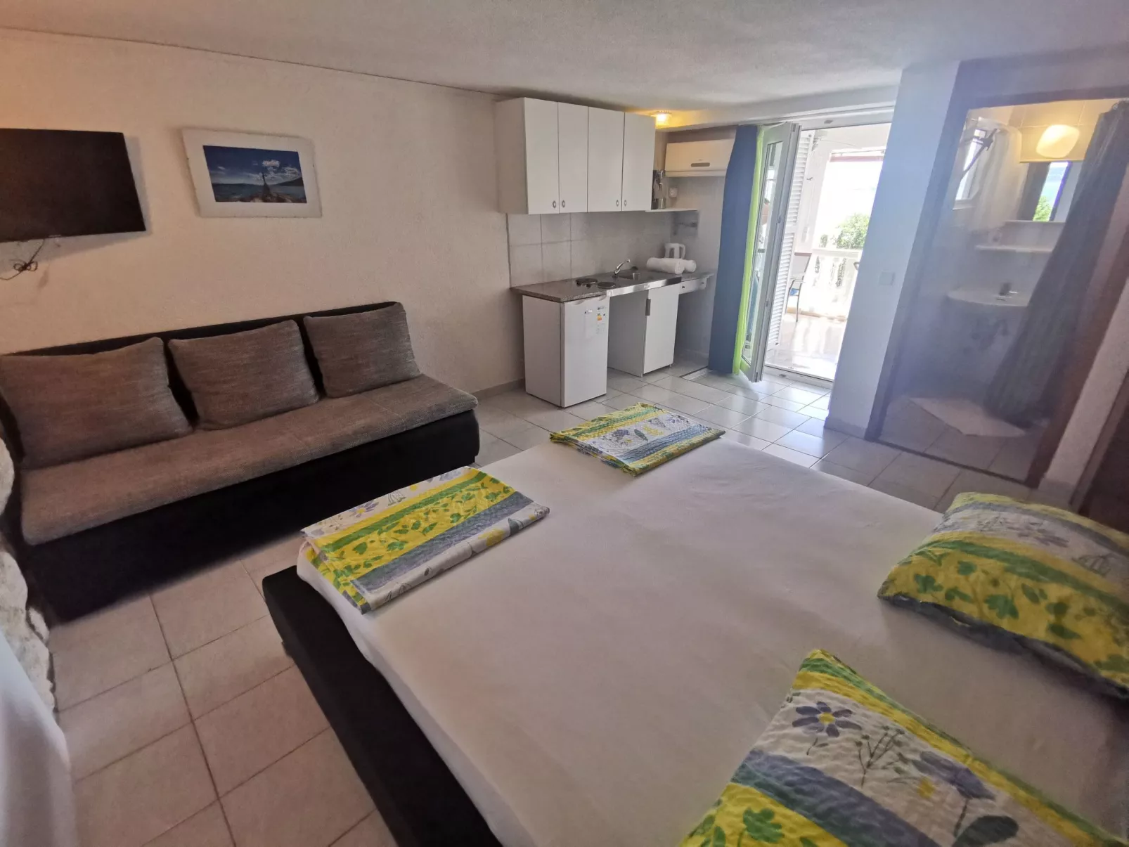 Studio für 2 Personen, 70m vom Strand entfernt - Binnen