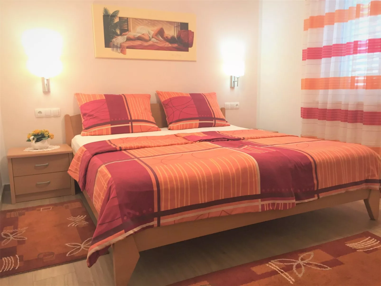 Klimatisierte Ferienwohnung in Okrug Gornji mit Gepflegtem Garten und Seeblick-Binnen