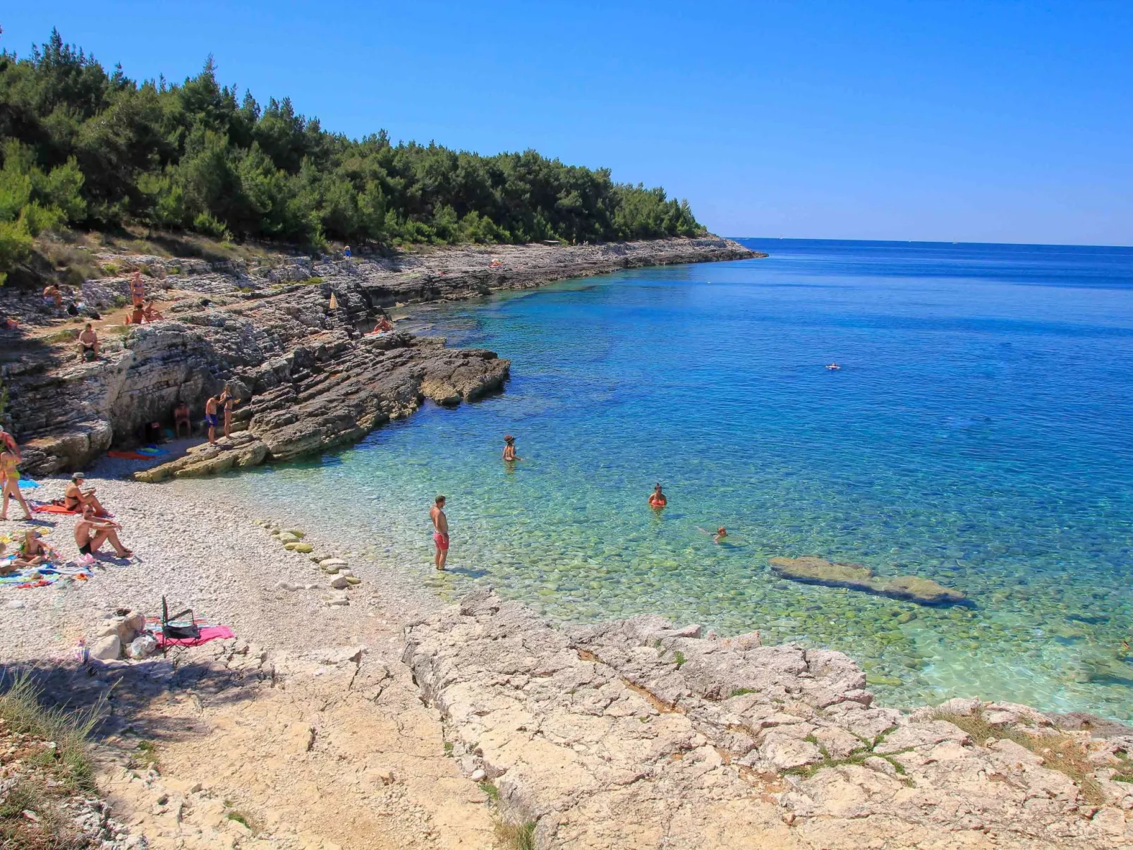 MA Premantura Luxusappartement Nr. 1 mit Terrasse und Parkplatz für 2+2 Persone-Buiten
