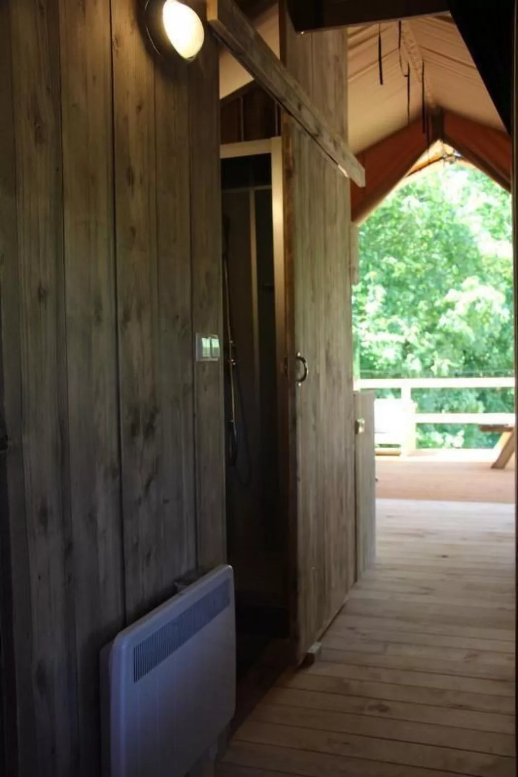 Safarizelt in Hohenlychen mit Garten und Grill-Buiten