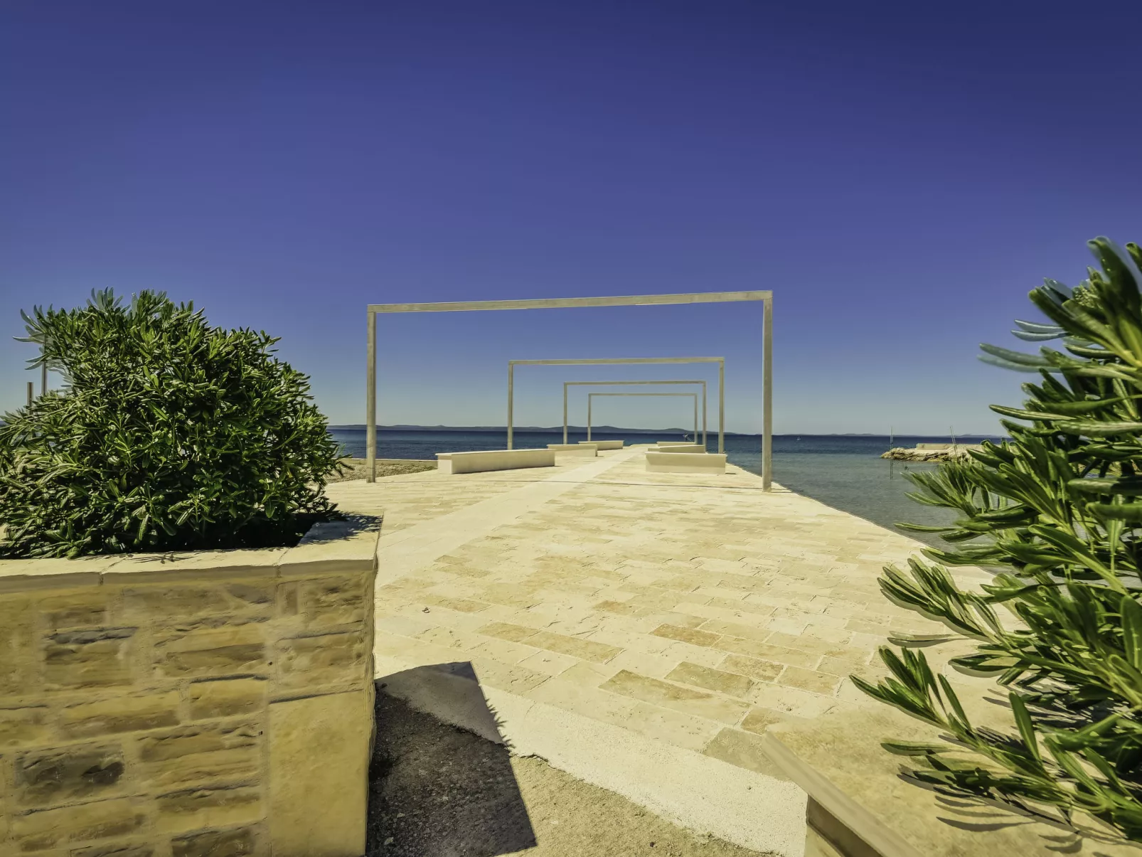 Wohnung Vita Mare mit Pool - Agentur TA Leut-Omgeving