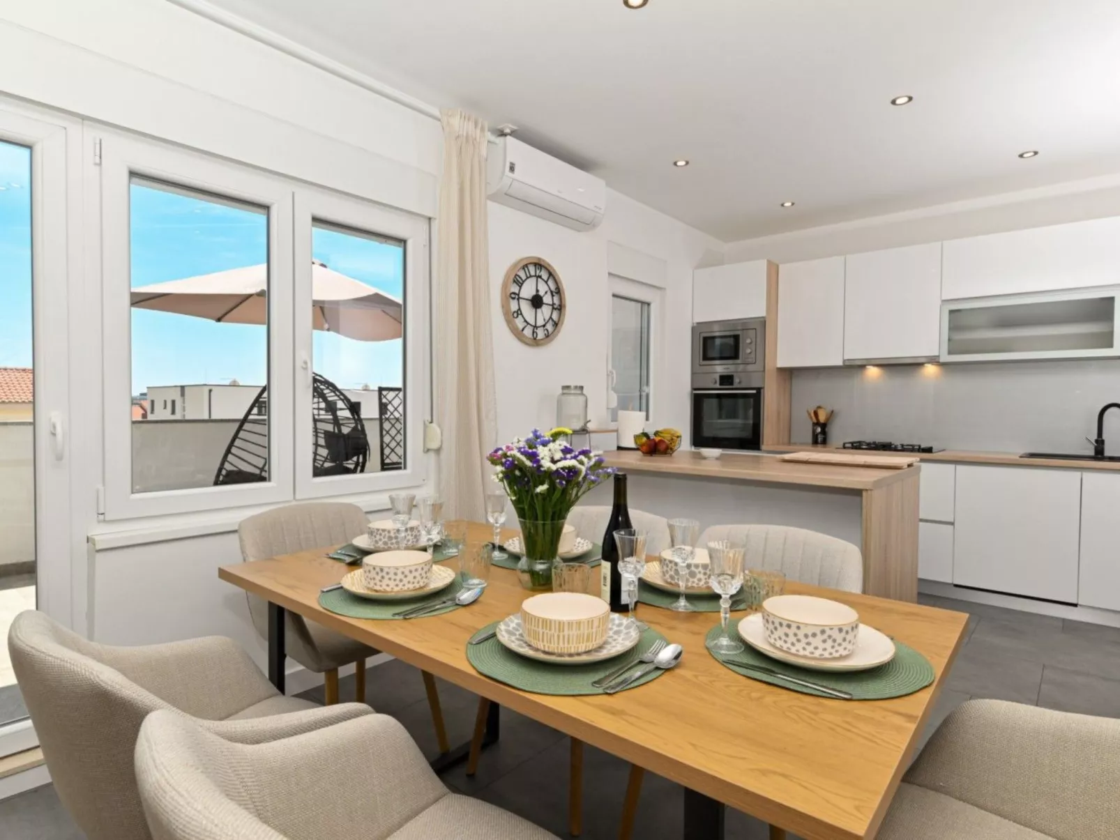 Charmante 2-Zimmer-Wohnung in der Nähe der Altstadt von Trogir-Binnen