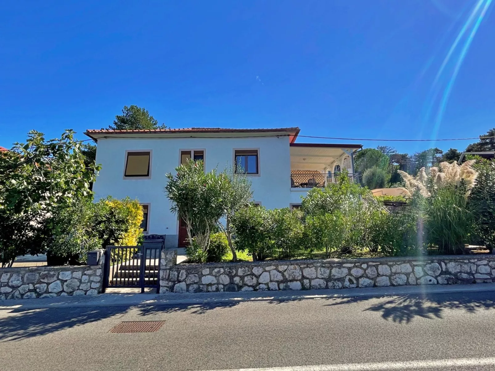 Apartment Gorisek mit Meerblick-Buiten