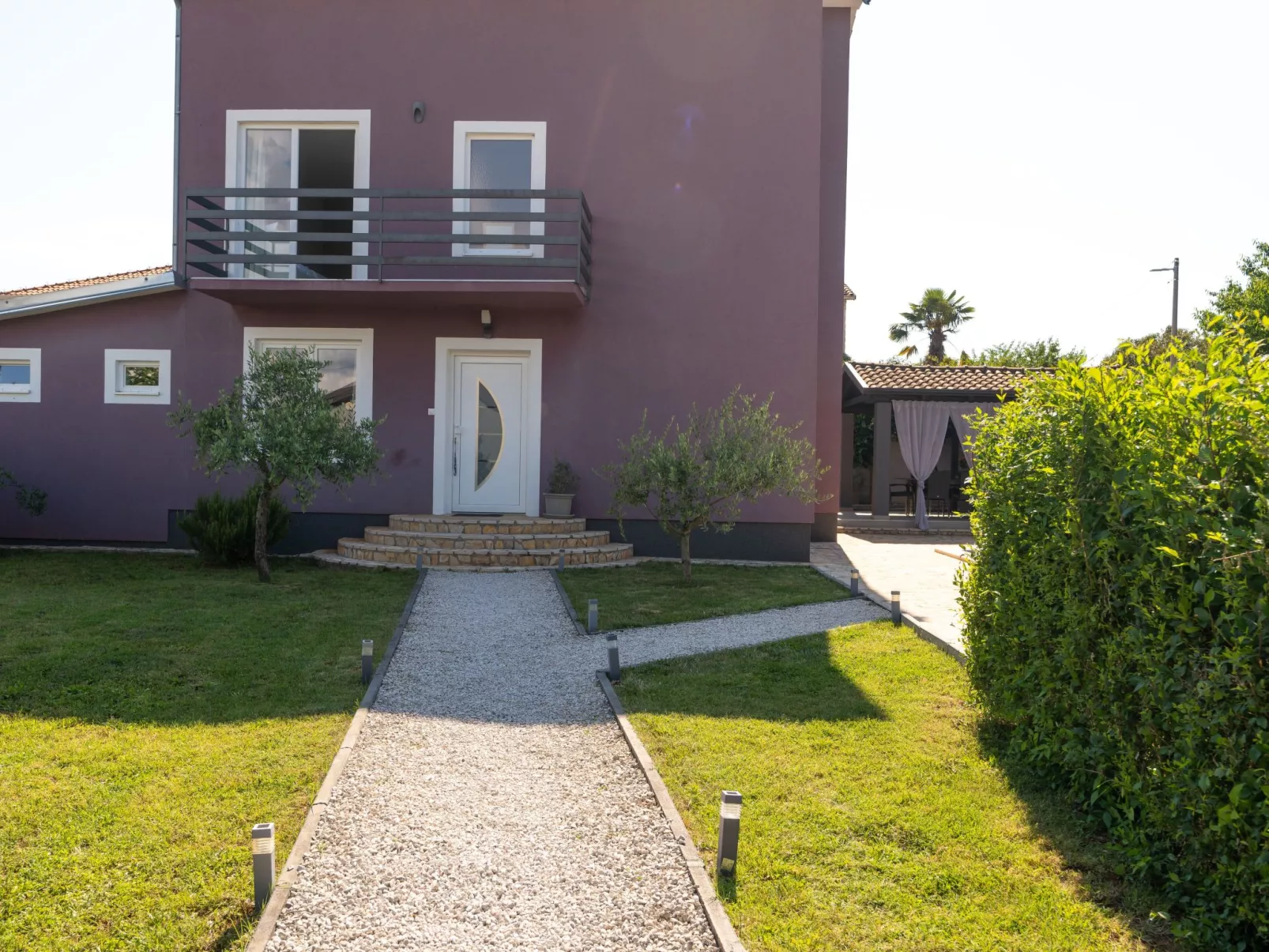 Casa Viola mit Pool, unweit von Lanterna Resort-Buiten