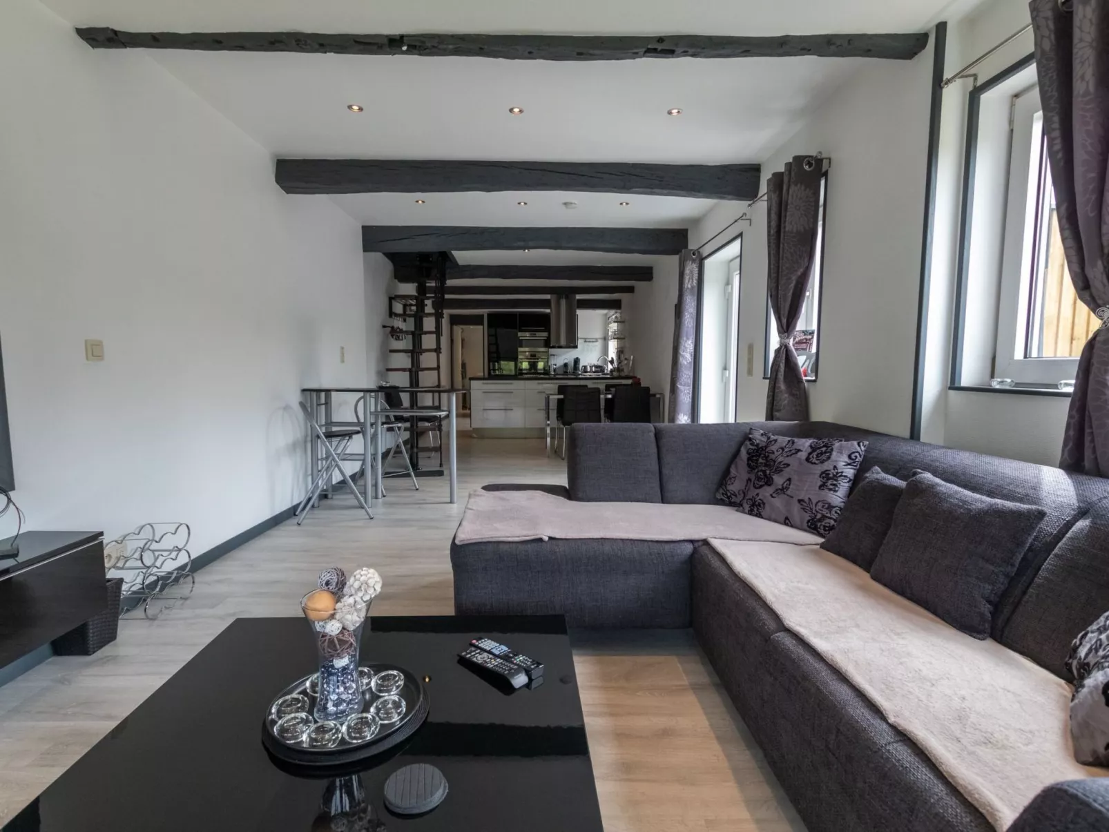 Duplex Ferme Simon 4p mit Jacuzzi und Sauna-Binnen