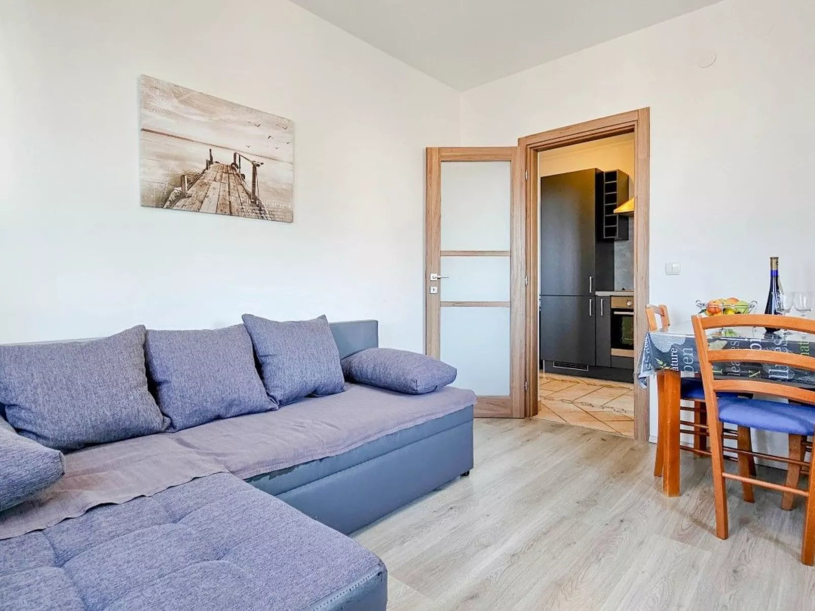 Apartment für 3 Personen mit Meerblick-Binnen