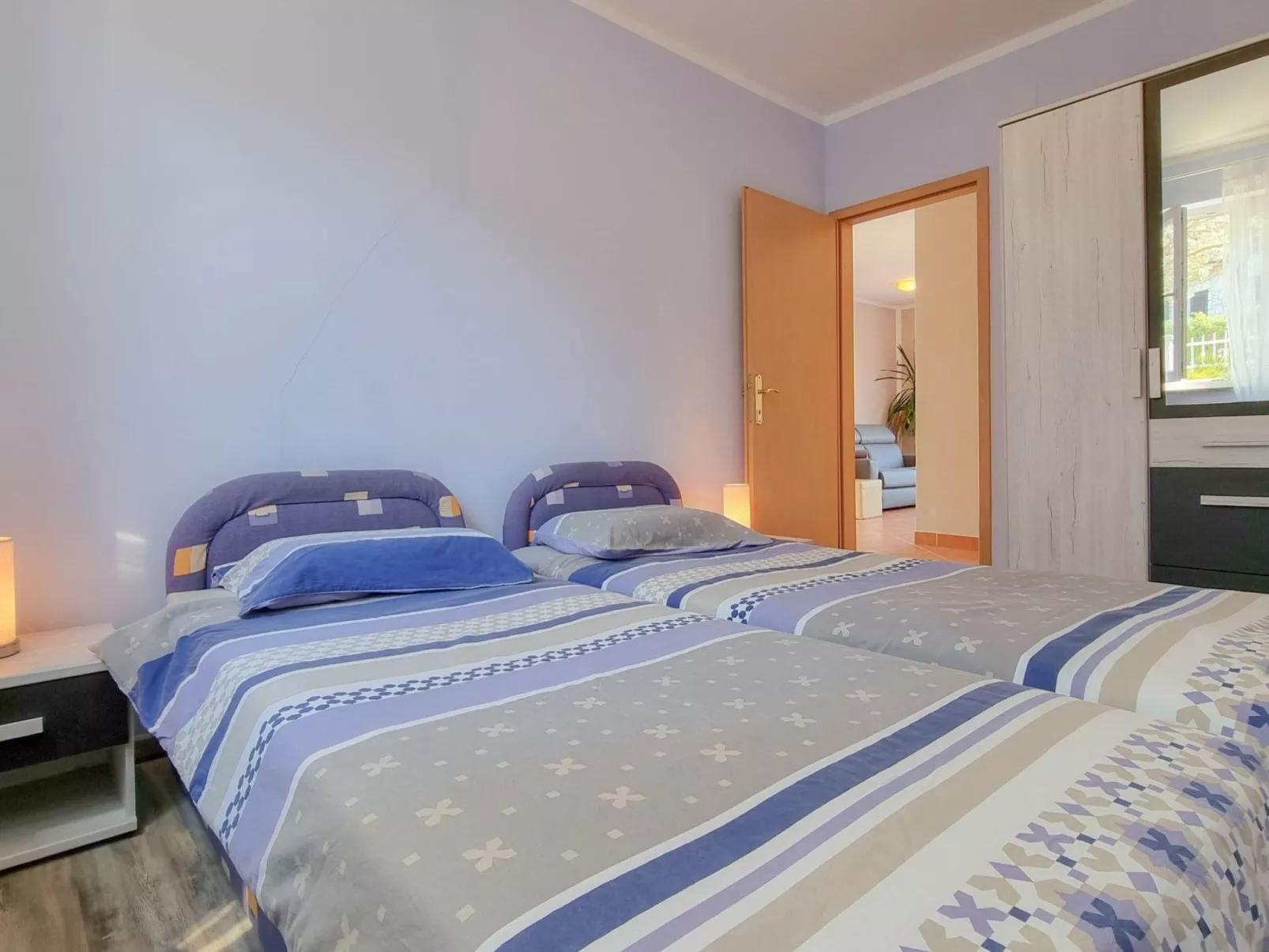 Apartment mit Meerblick für 4 Personen-Binnen