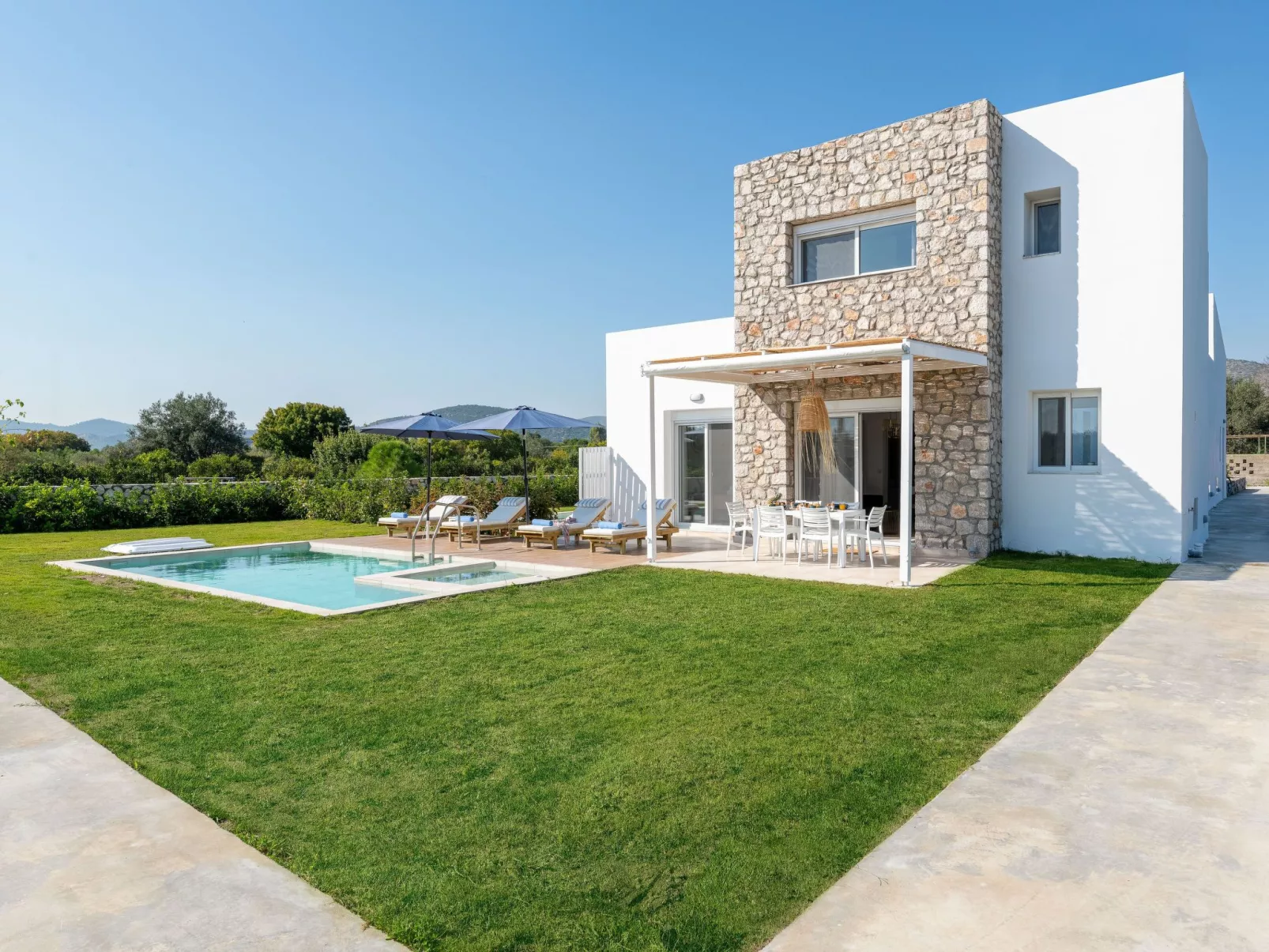 Ferienvilla "New Ossiano Pool"-Buiten