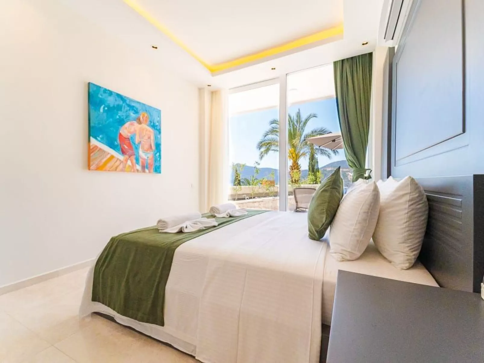 Villa direkt am Meer luxuriös für 4 Personen-Binnen