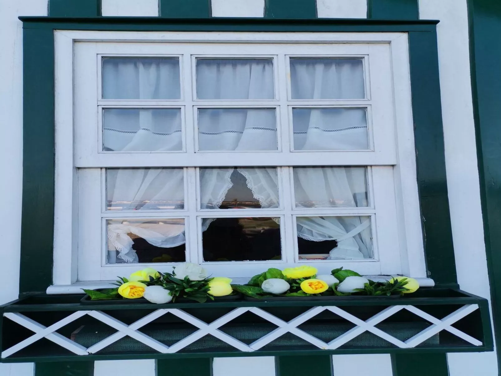 Großmutters Scheune-Buiten