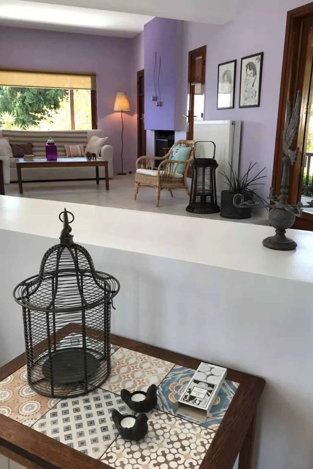 Geräumiges Ferienhaus in Chania mit Meerblick-Binnen