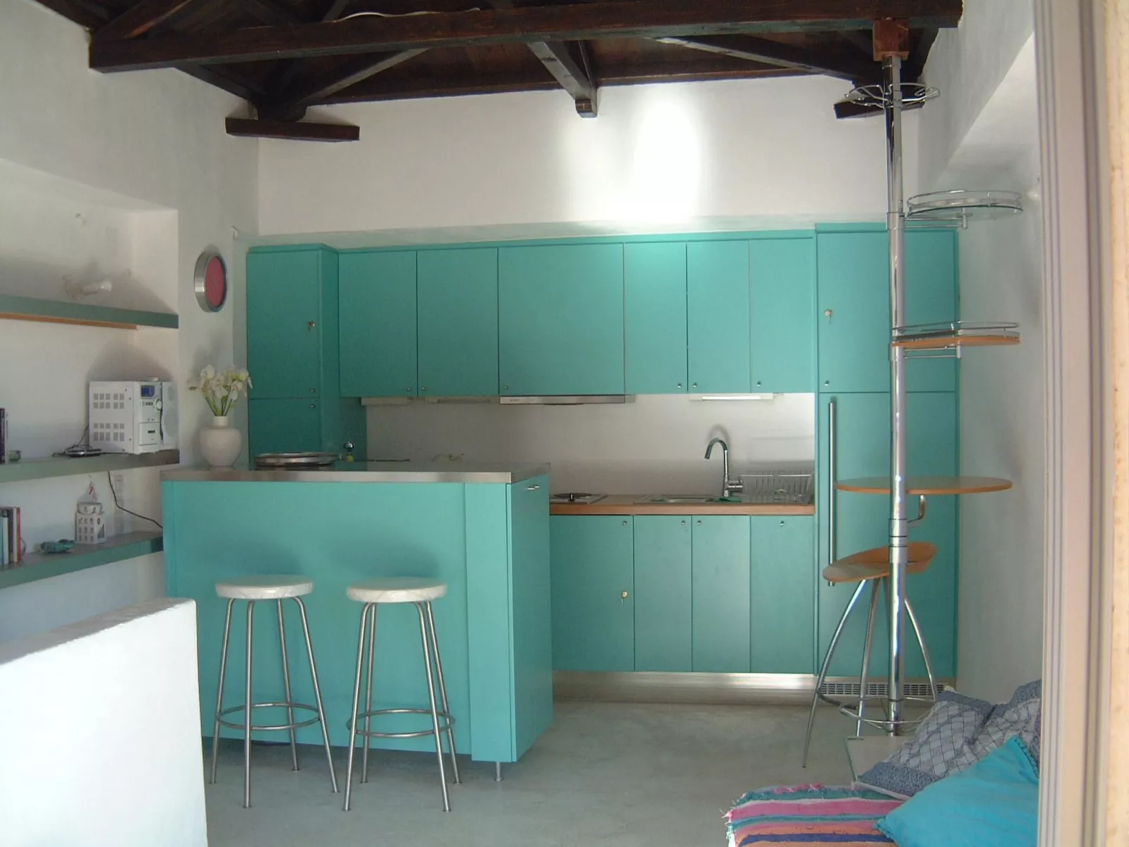 "Julia" mit Blick auf das Wasser-Binnen