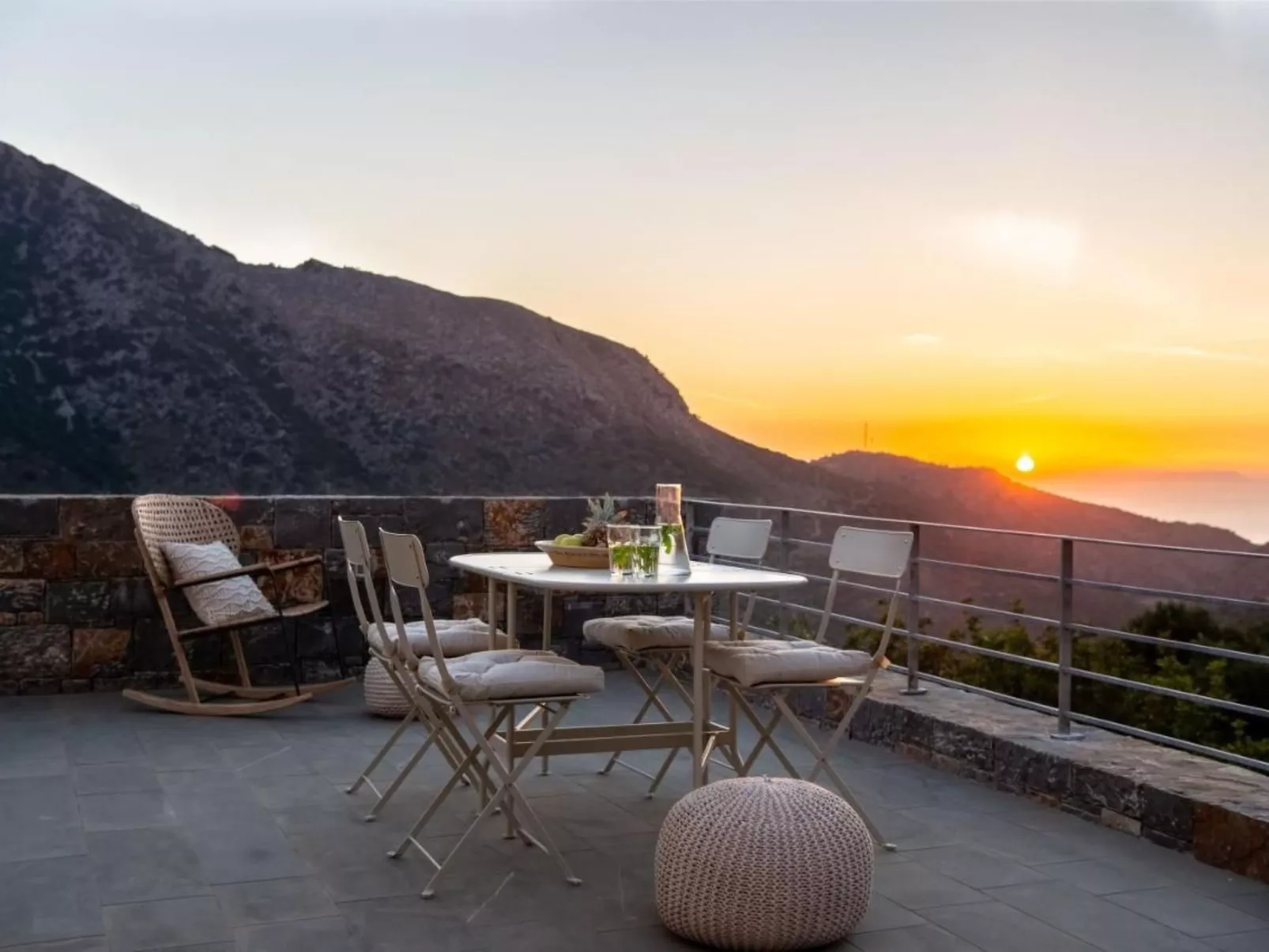 Villa Adagio mit Privatpool in Vrachasi, Kreta-Buiten