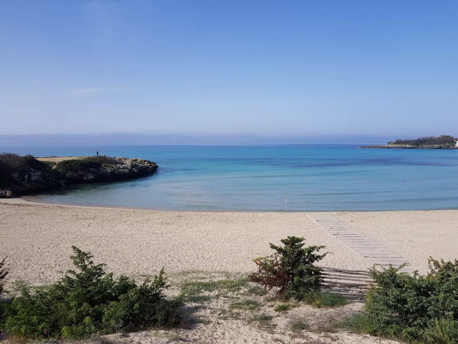 In Pulsano mit Garten-Buiten