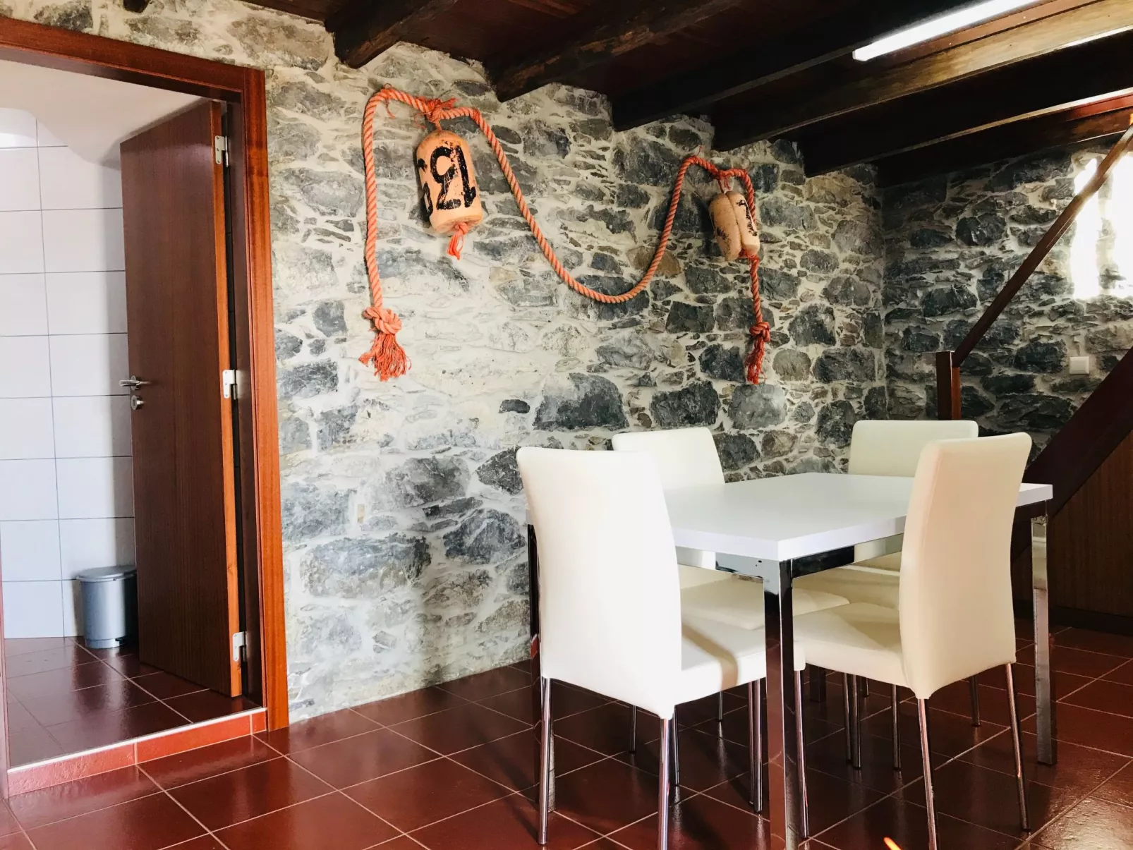 Casa Lugar da Ribeira mit Dachterrasse-Binnen