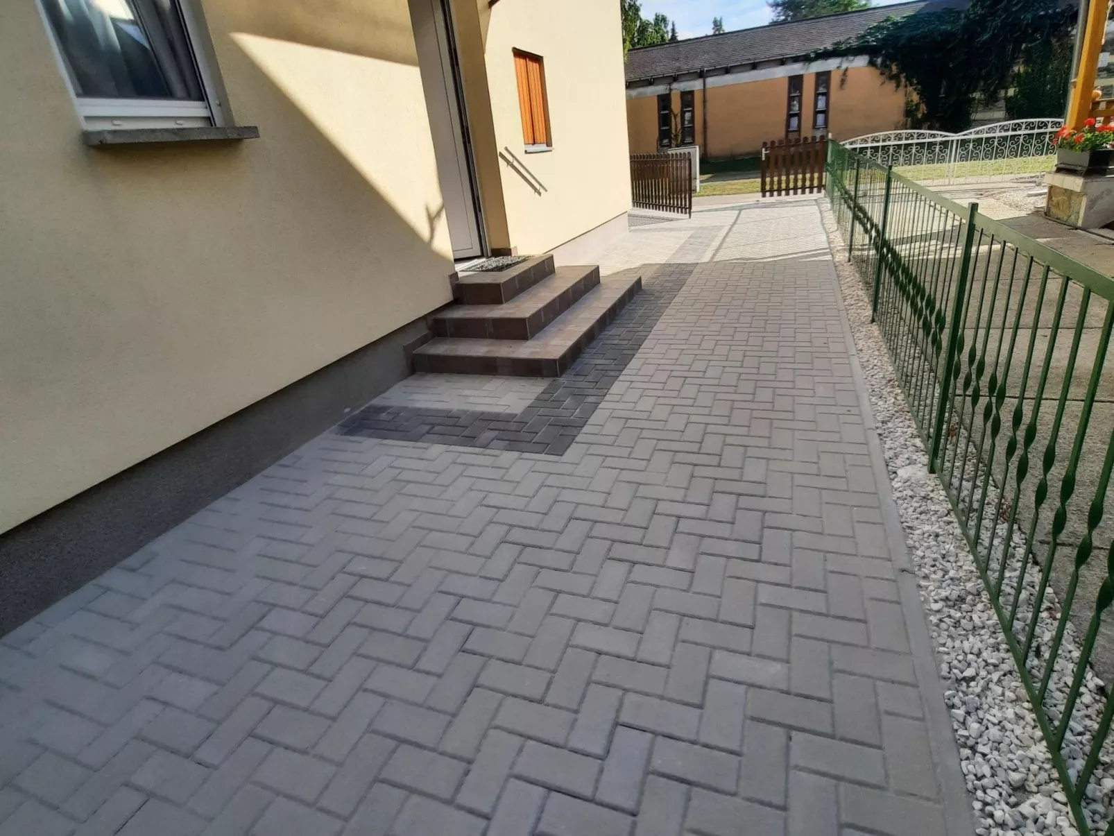 Klimatisiertes Ferienhaus in Bükfürdö mit Garten-Buiten