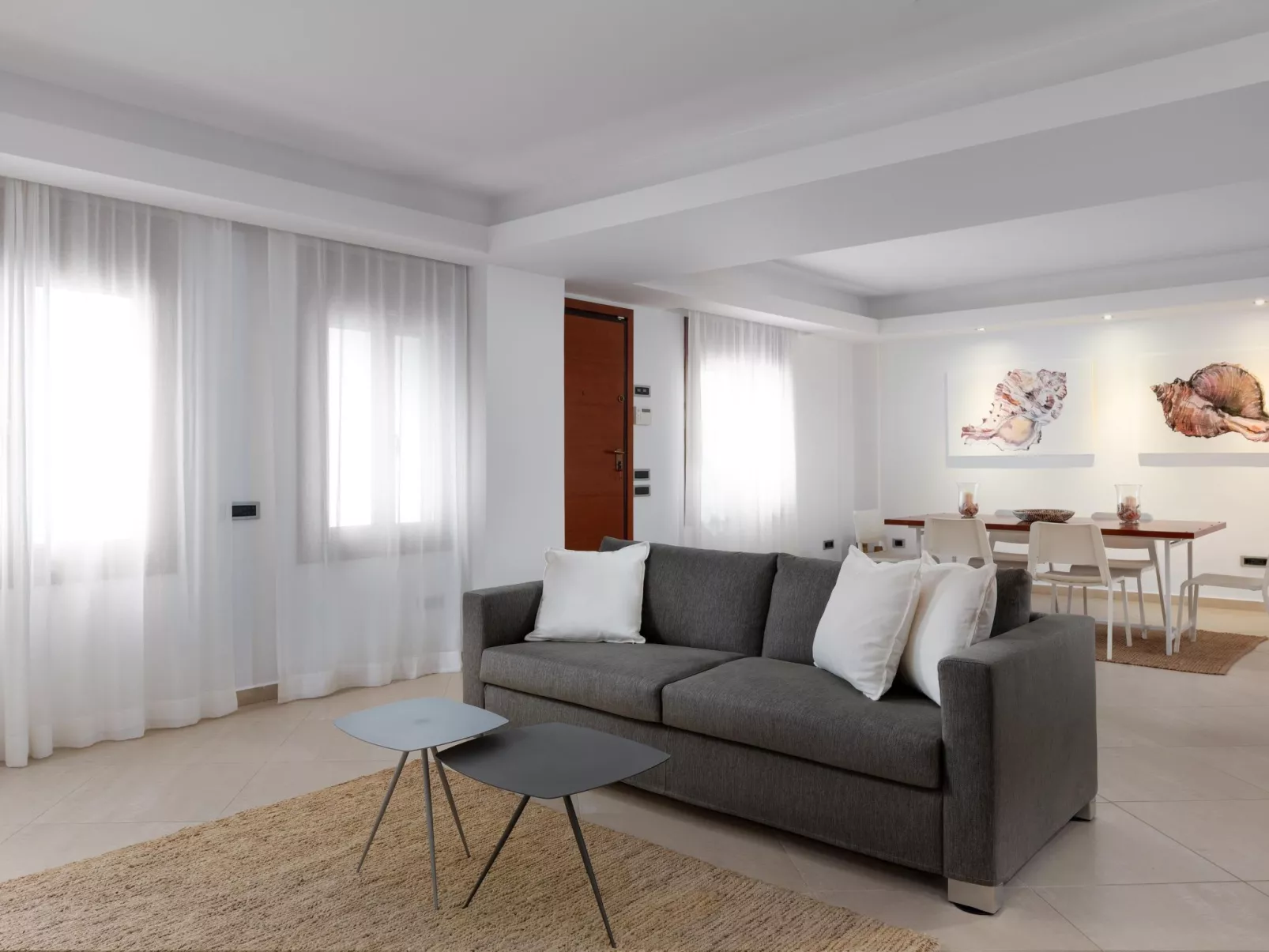 Schöne weiße Ferienvilla Liebe-Binnen