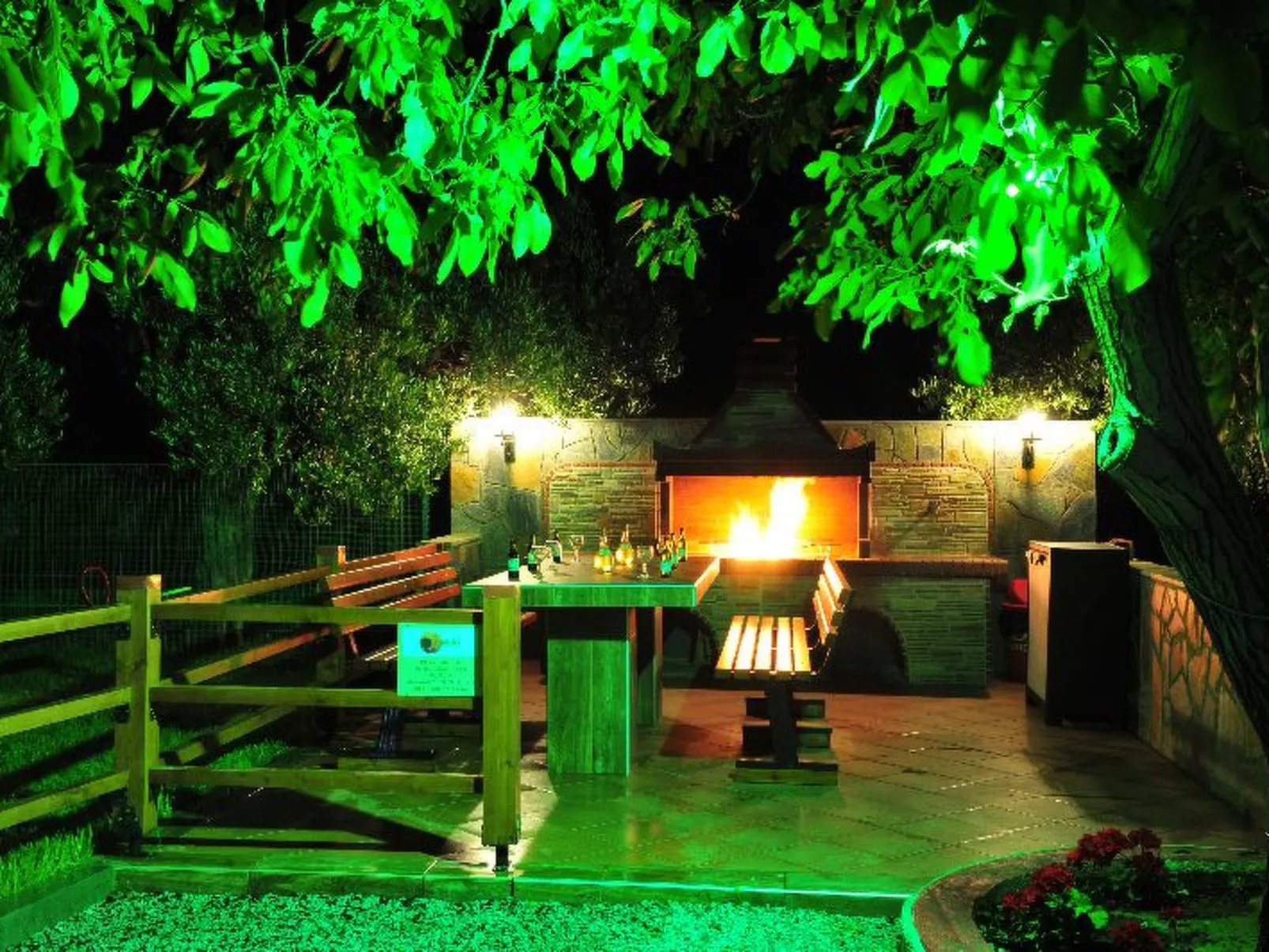 Modernes Studio für 3 Personen, Pool- und Gartenblick