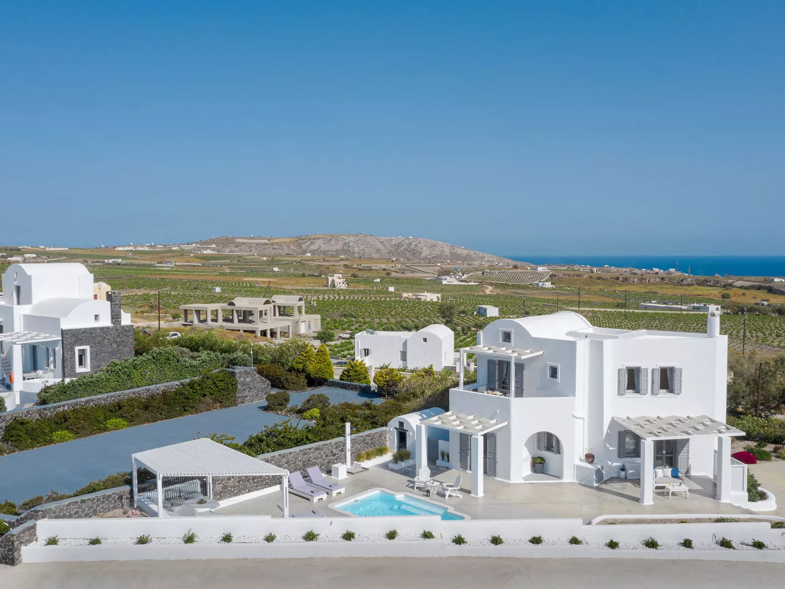 Hemera Ferienhaus Villa auf Santorin-Image-tags.info