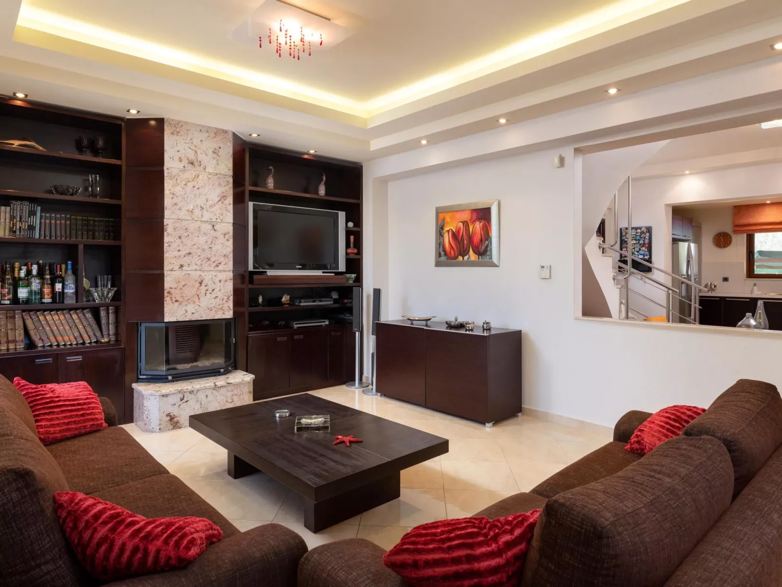 Villa Vergio in der Nähe des Strandes-Binnen