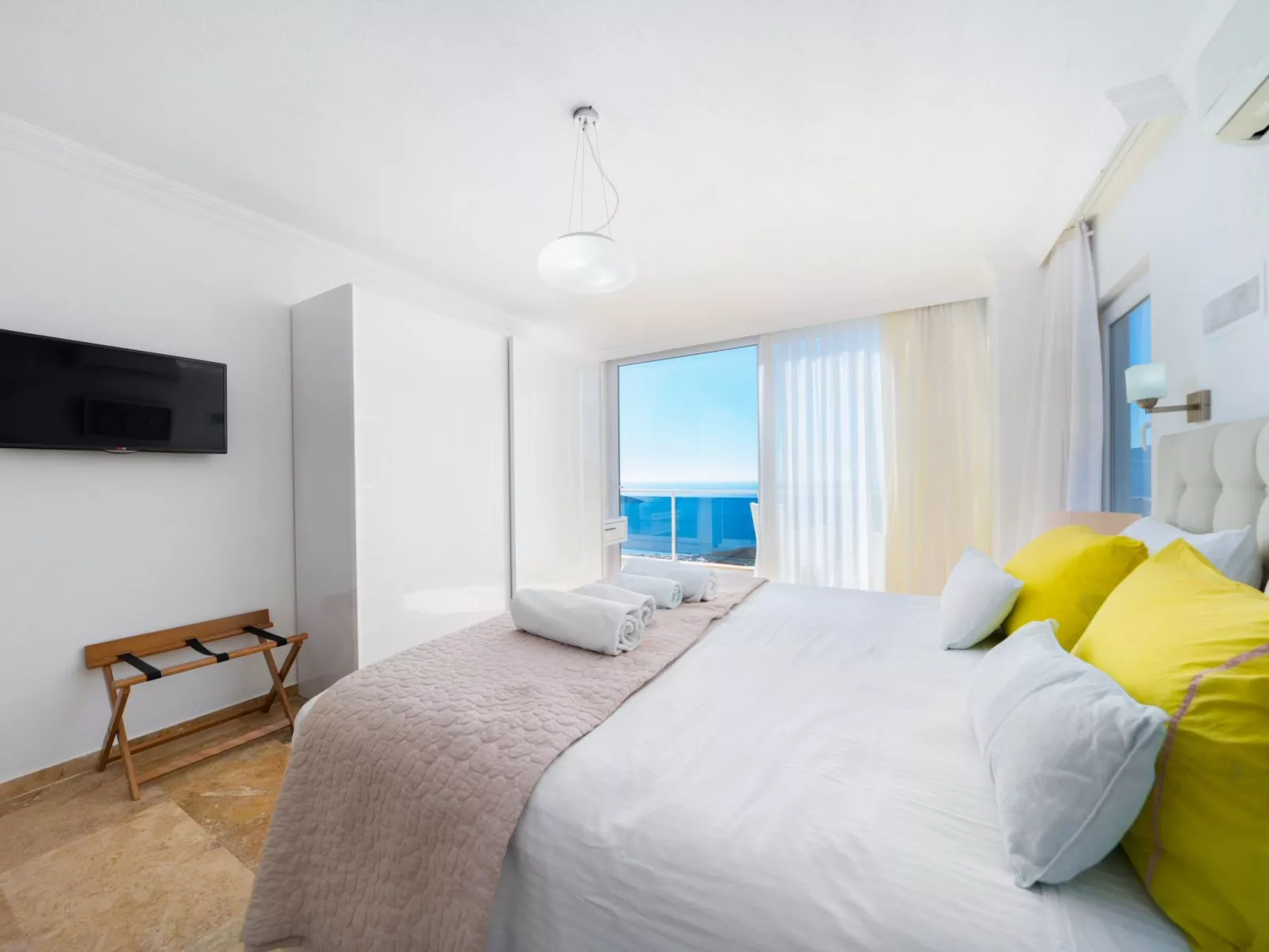 Luxuriöse Villa mit Meerblick in Kalkan Kalamar-Binnen