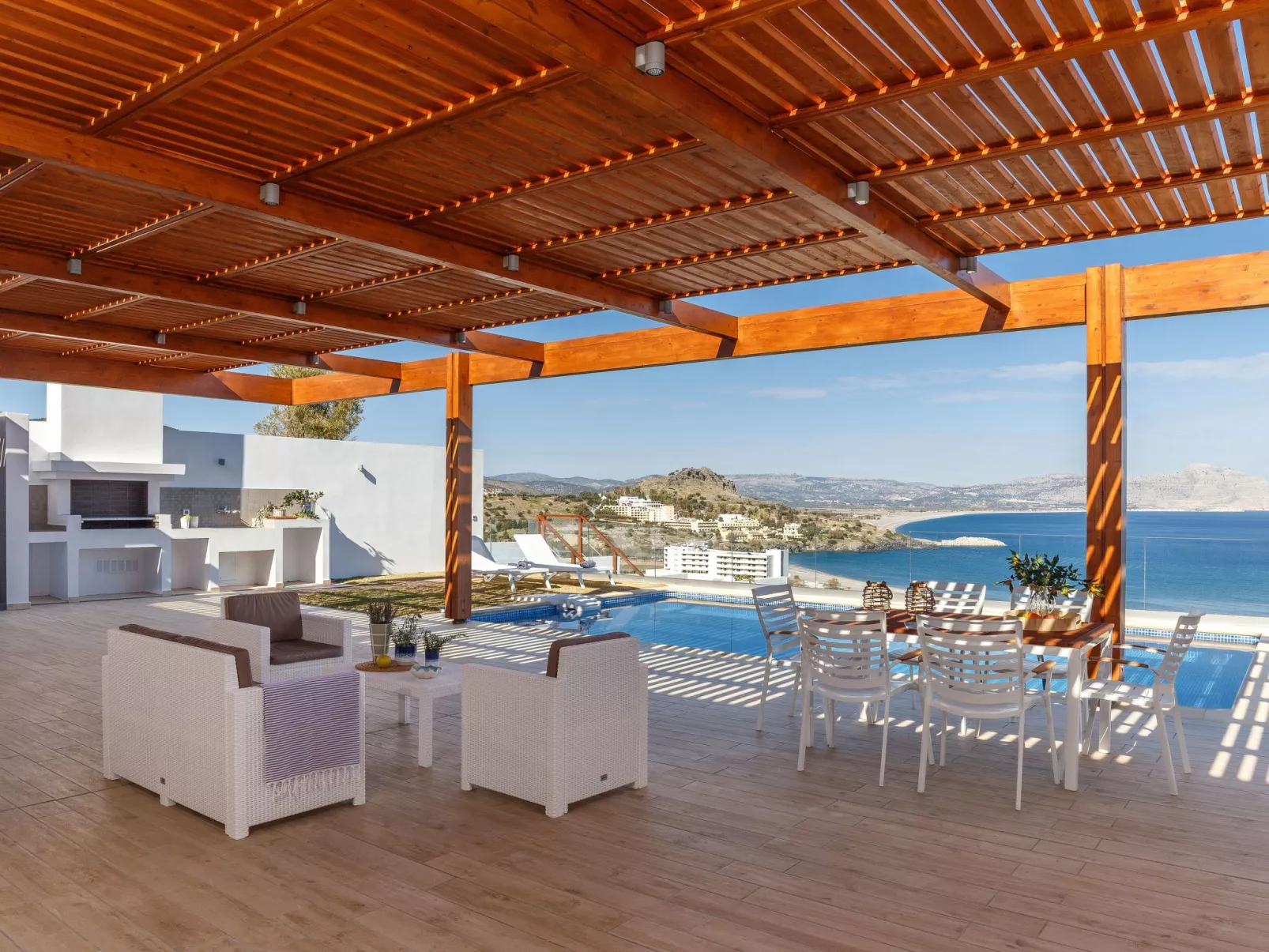 Lindian Athena Luxus-Villa Eleni-Binnen