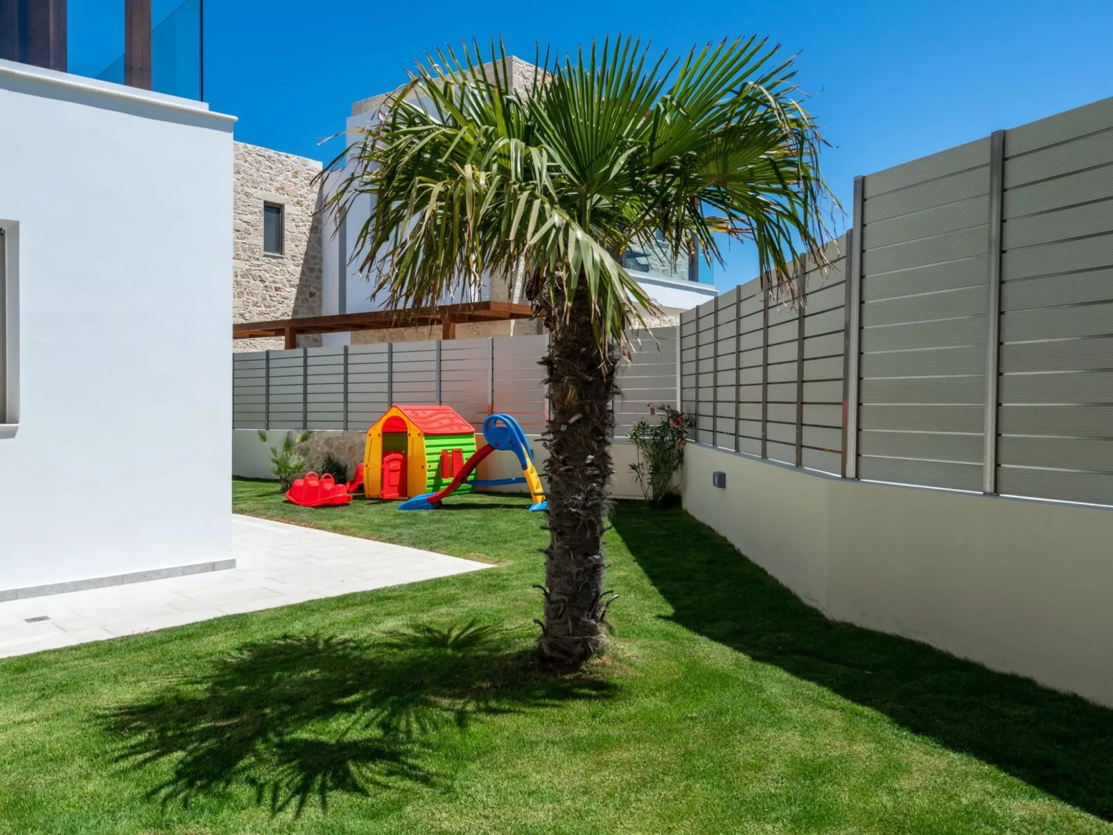 Villa am Strand in Rethymno mit privatem Pool-Buiten