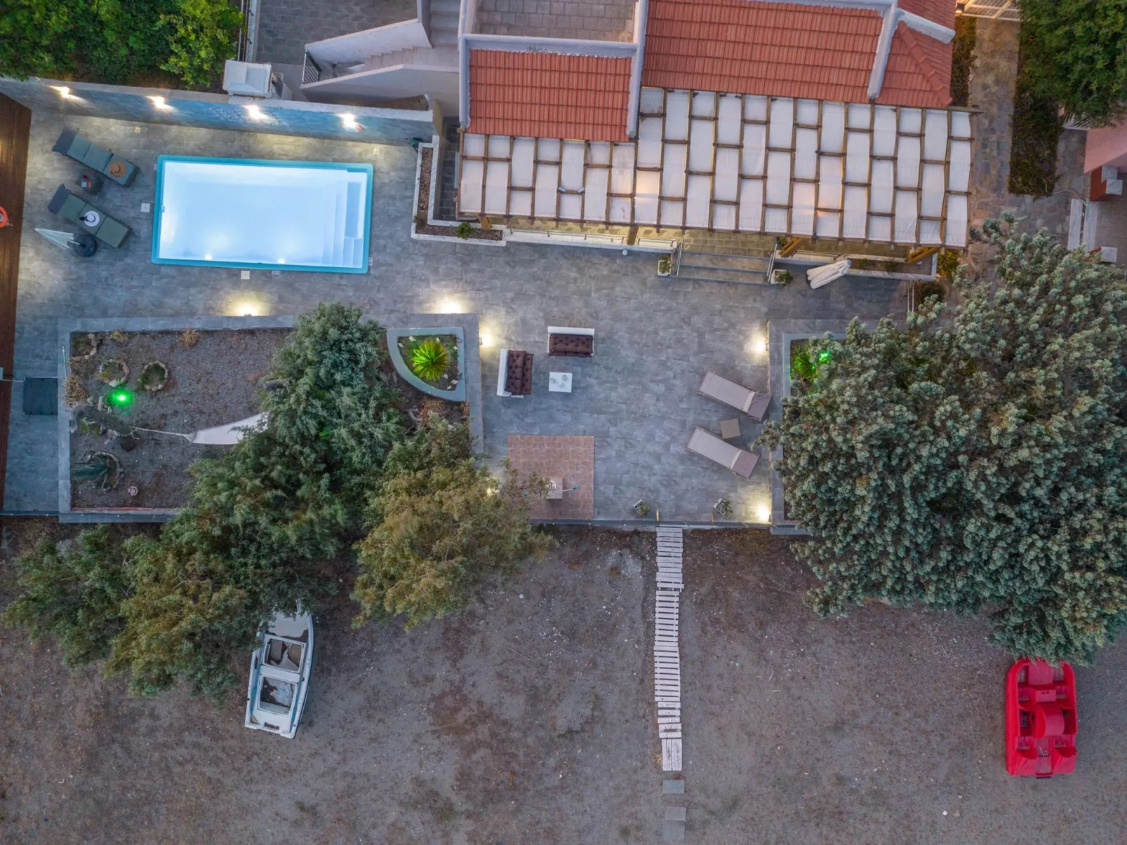 Villa Perla am Strand mit Meerblick-Buiten